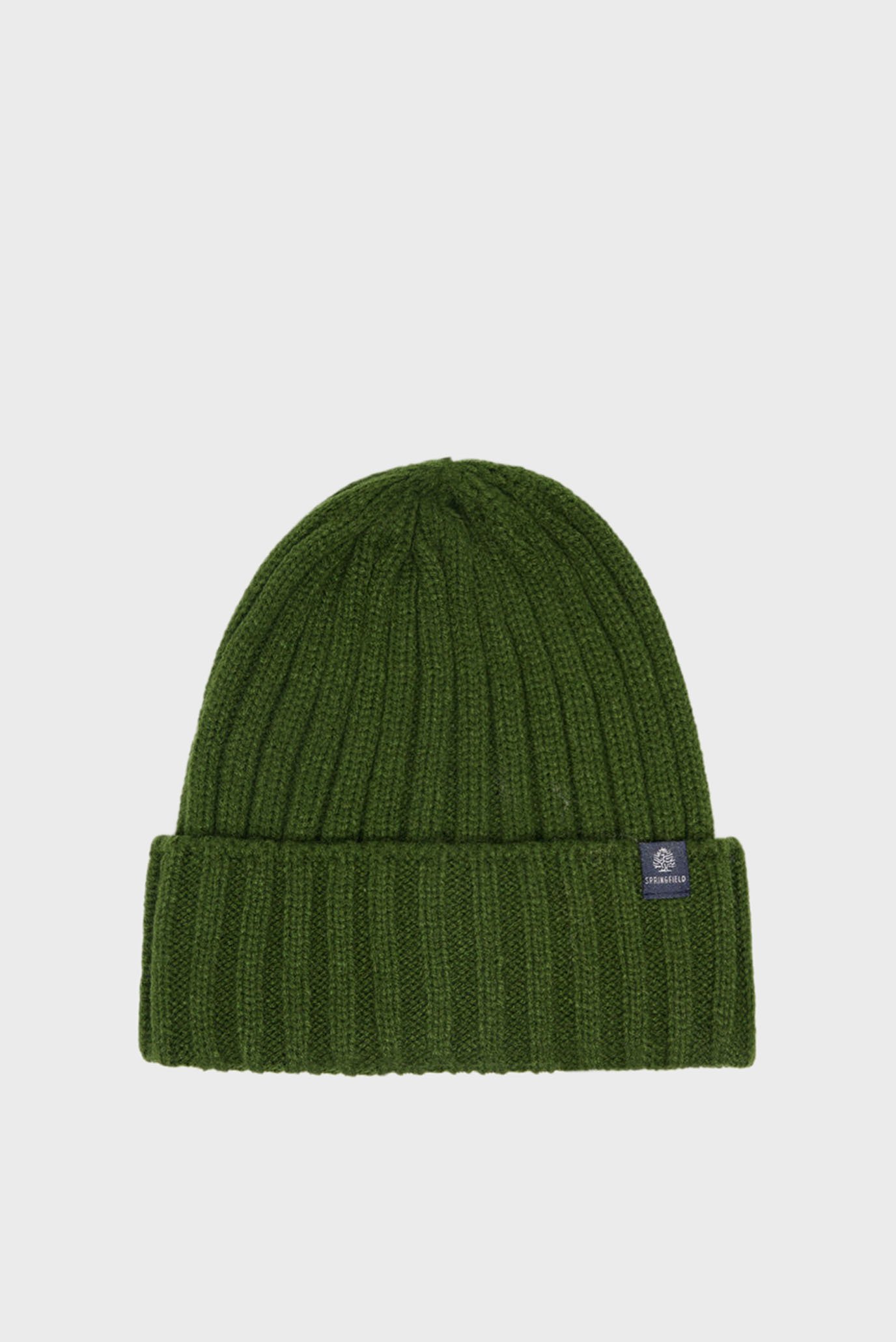 Чоловіча зелена шапка 1