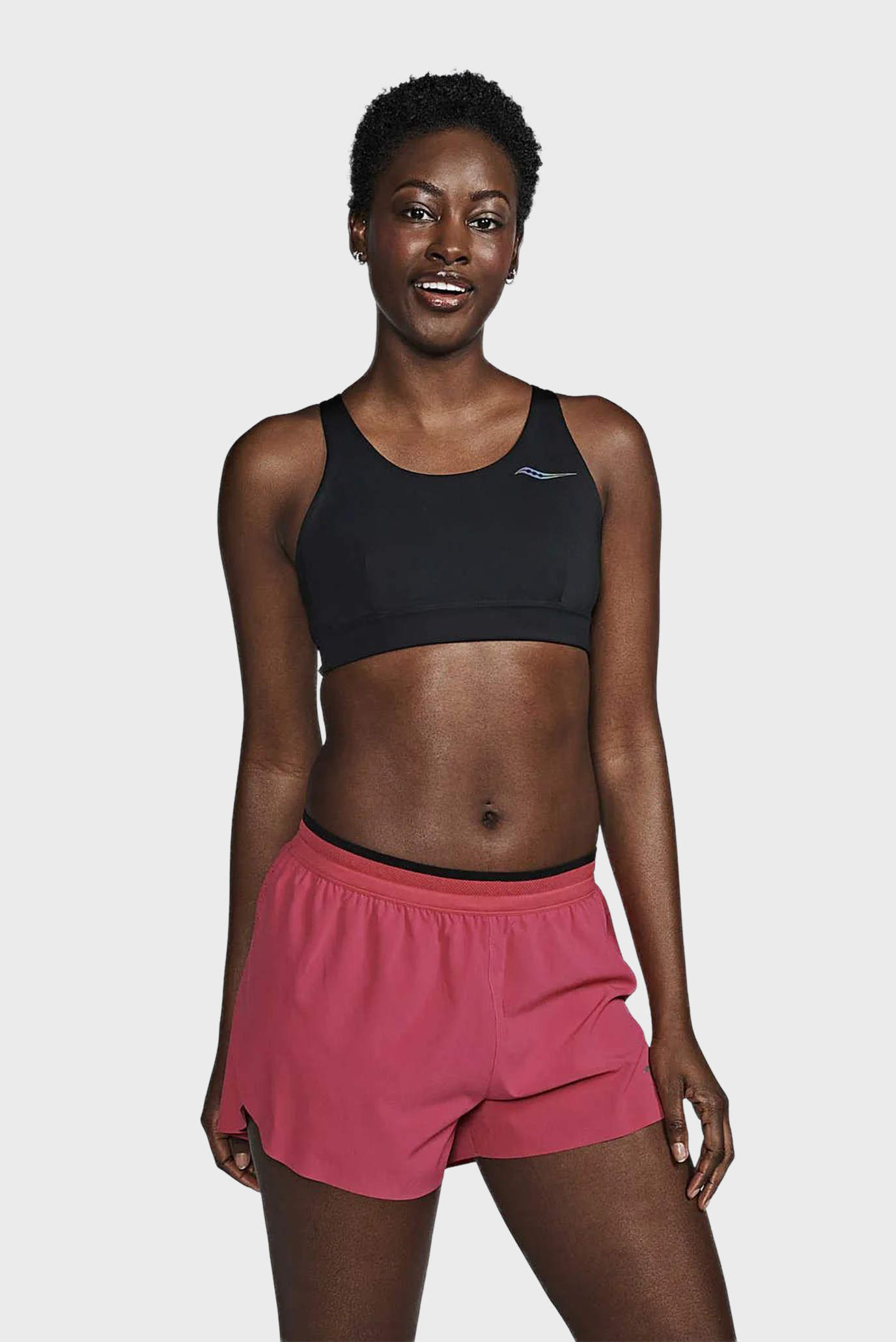 Женский черный топ KINVARA BRA TOP Черный M Saucony SAW800529-BK Женский черный топ KINVARA BRA TOP Черный M Saucony SAW800529-BK