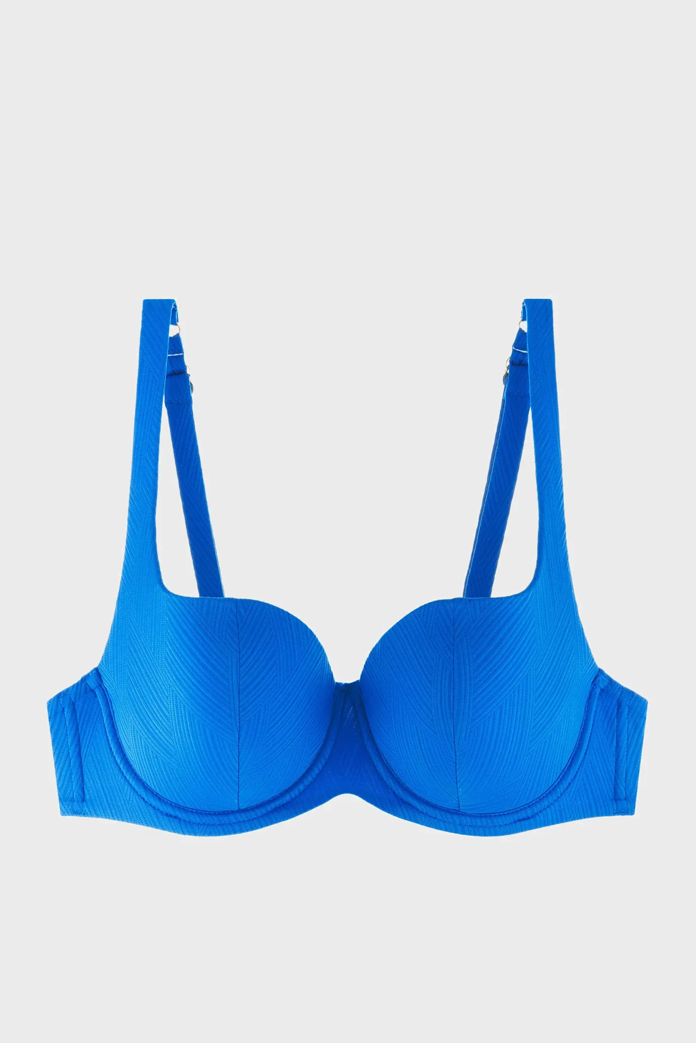 Женский синий купальник 4