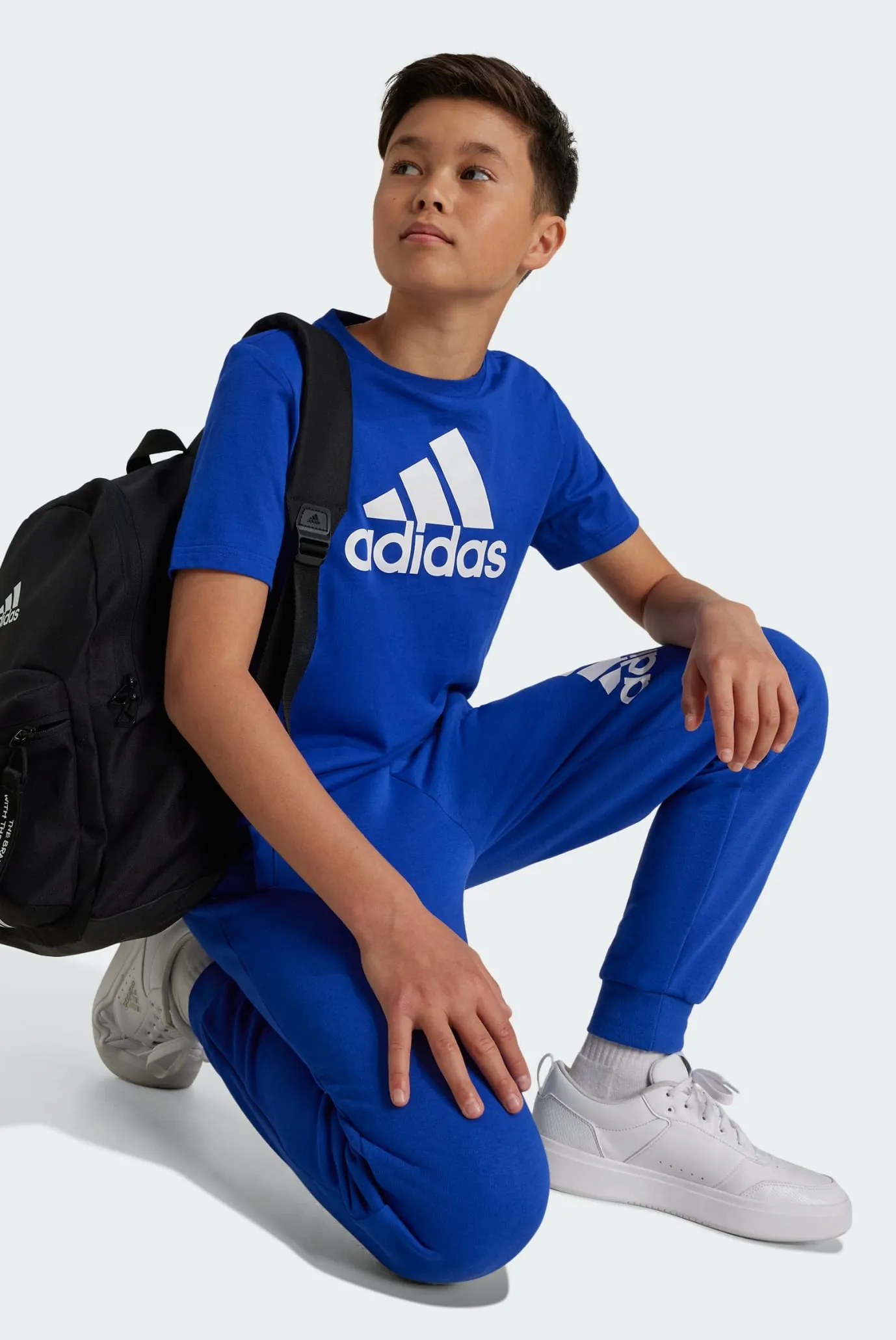 Дитяча синя футболка Essentials Big Logo Cotton 3