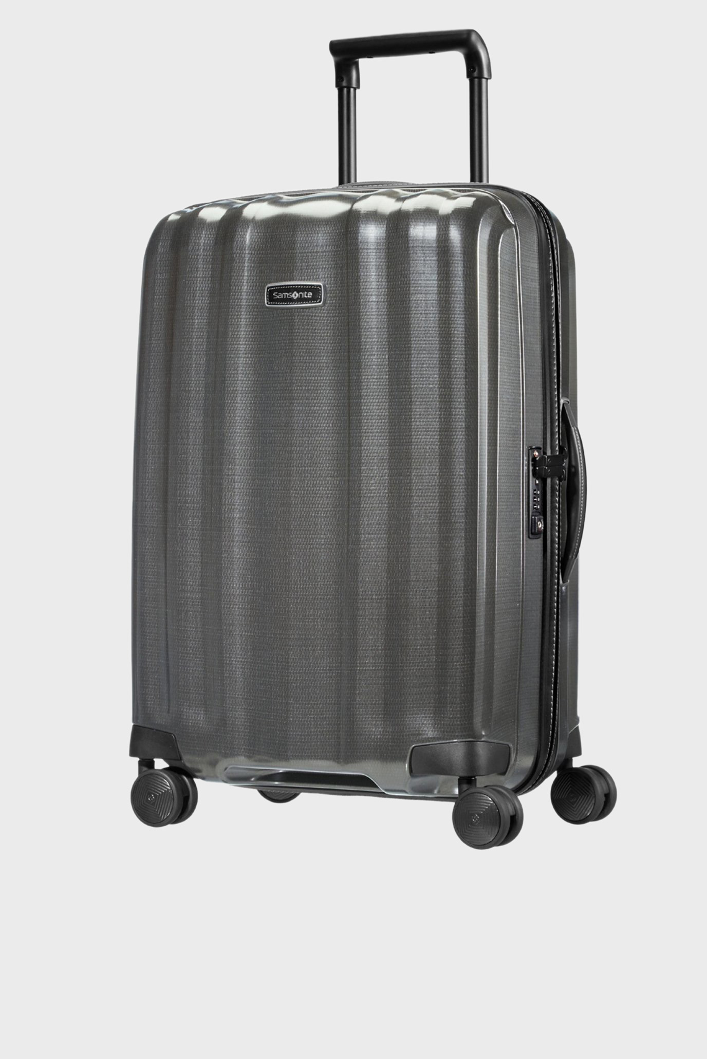 Серый чемодан 68 см LITE-CUBE DLX ECLIPSE GREY 1