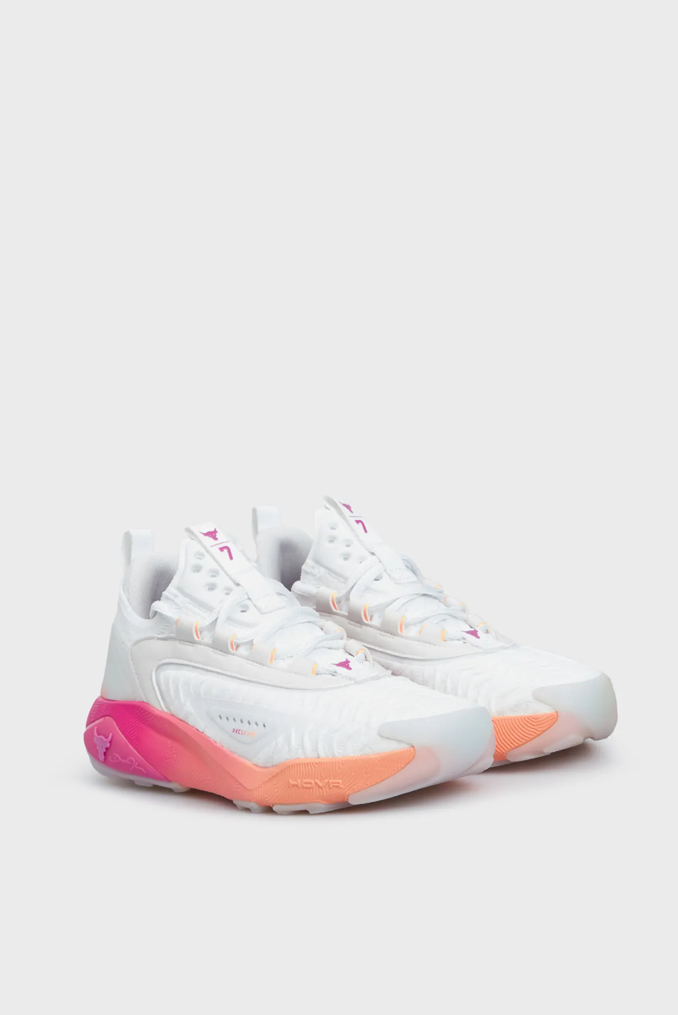 Жіночі білі кросівки UA W Project Rock 7 3