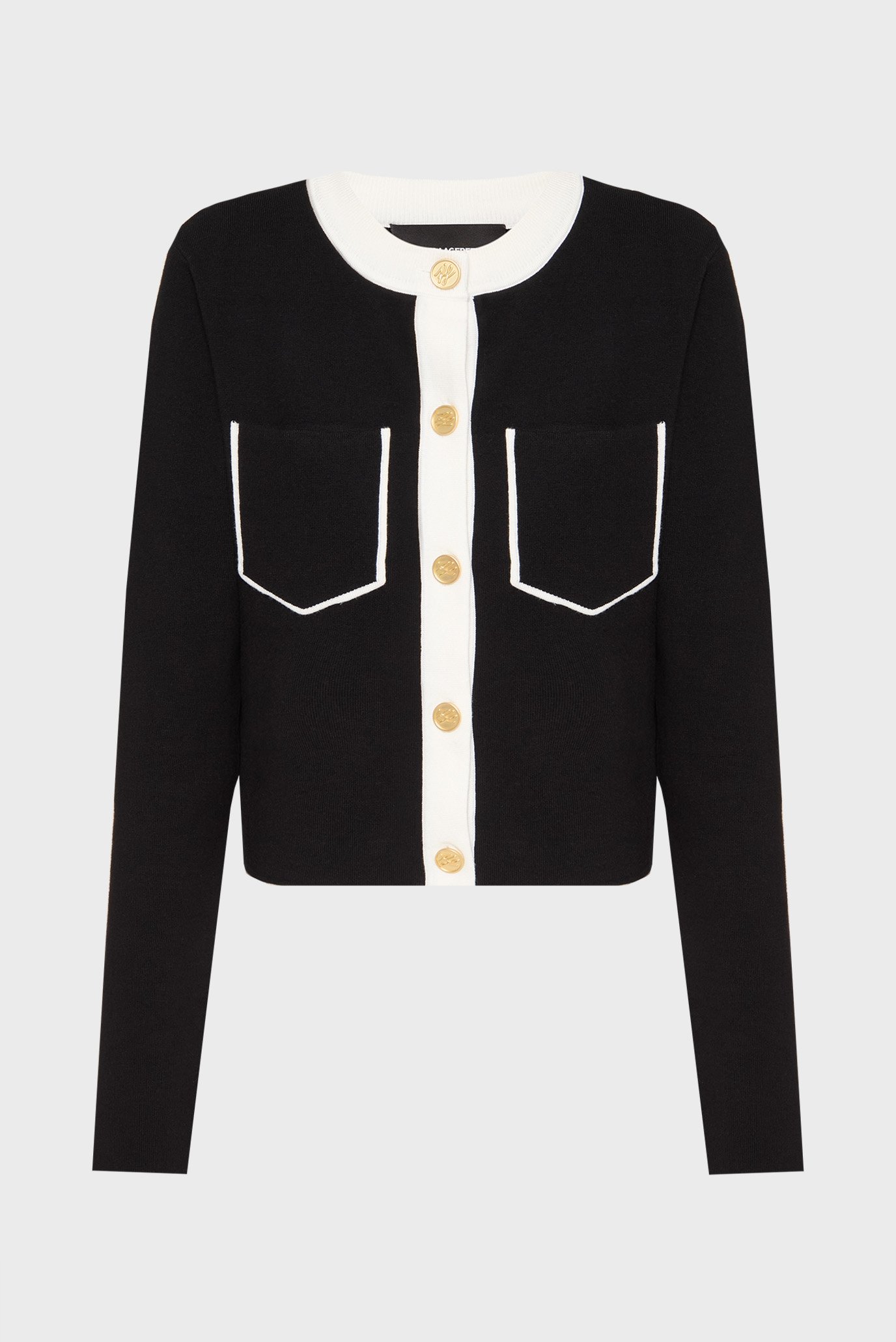 Женский черный кардиган Черный M Karl Lagerfeld A3W18029 Женский черный кардиган Черный M Karl Lagerfeld A3W18029