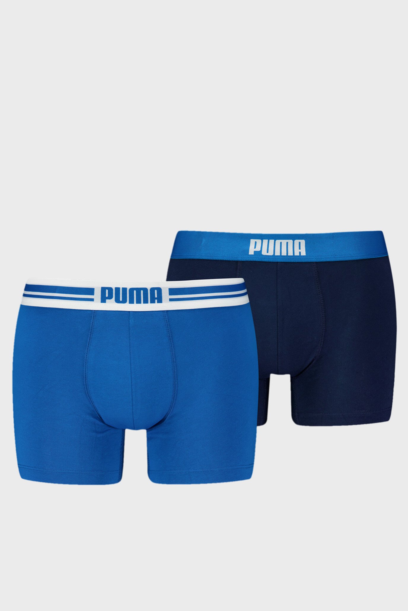 Чоловічі сині боксери (2 шт) Placed Log Boxer Shorts 2 Pack 1