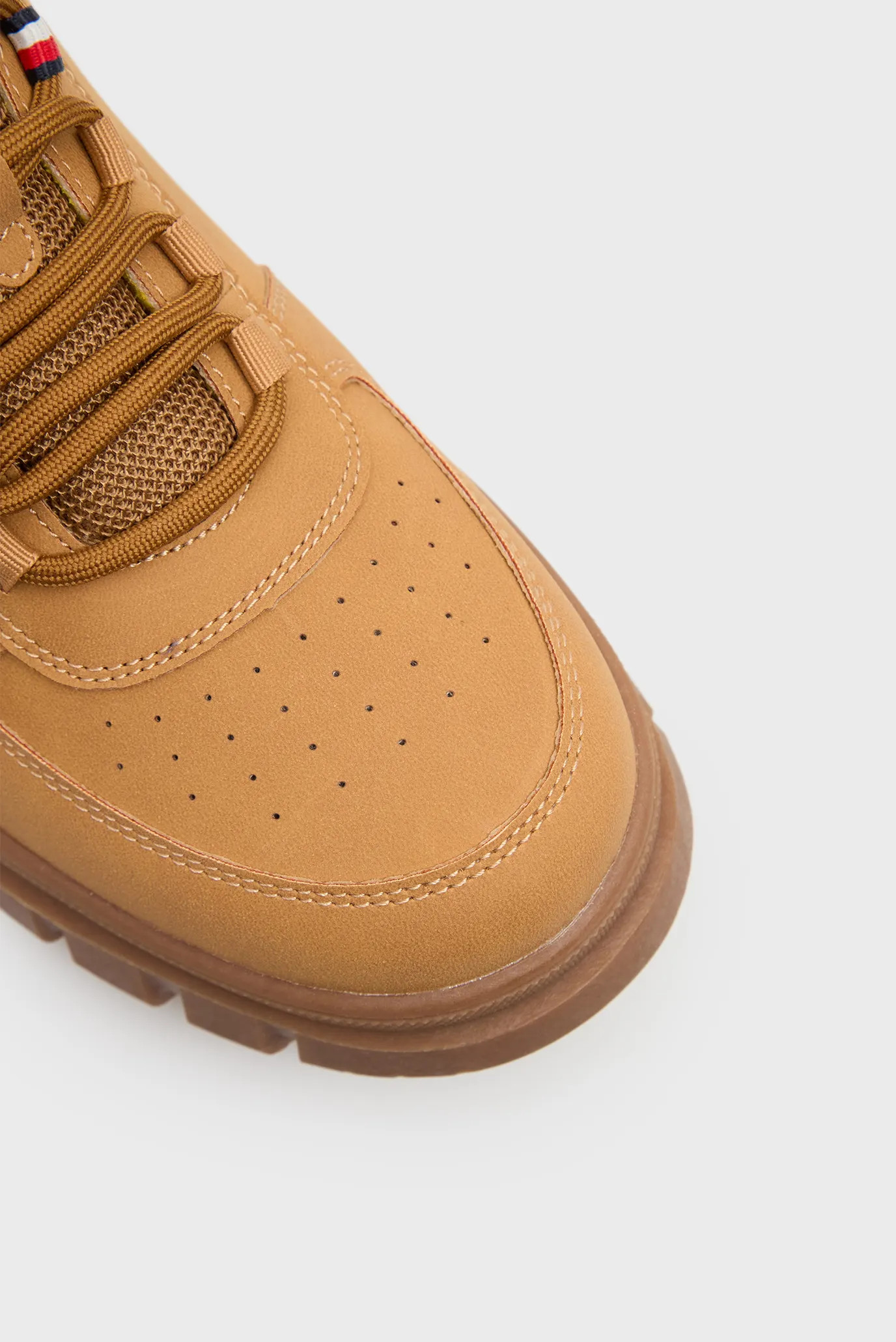 Детские рыжие ботинки LACE-UP 4