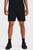 Чоловічі чорні шорти UA Essential Fleece Shorts