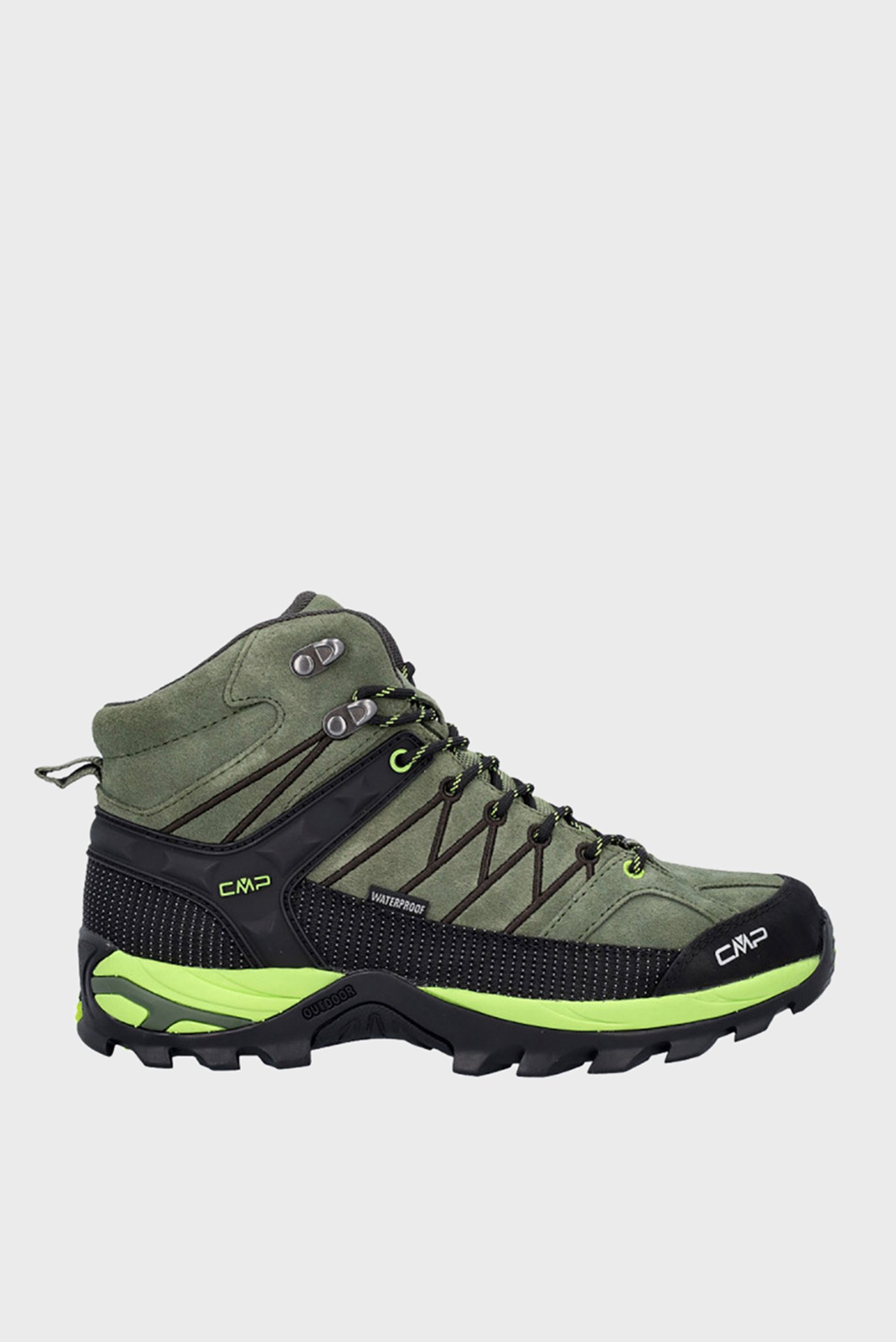 Чоловічі зелені замшеві черевики 1