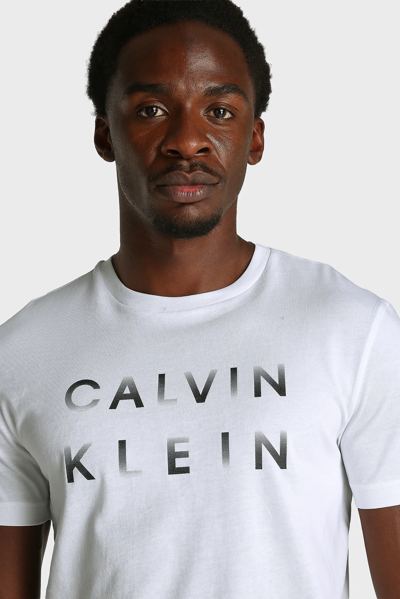 Чоловіча біла футболка CP-ENLARGED LOGO 4