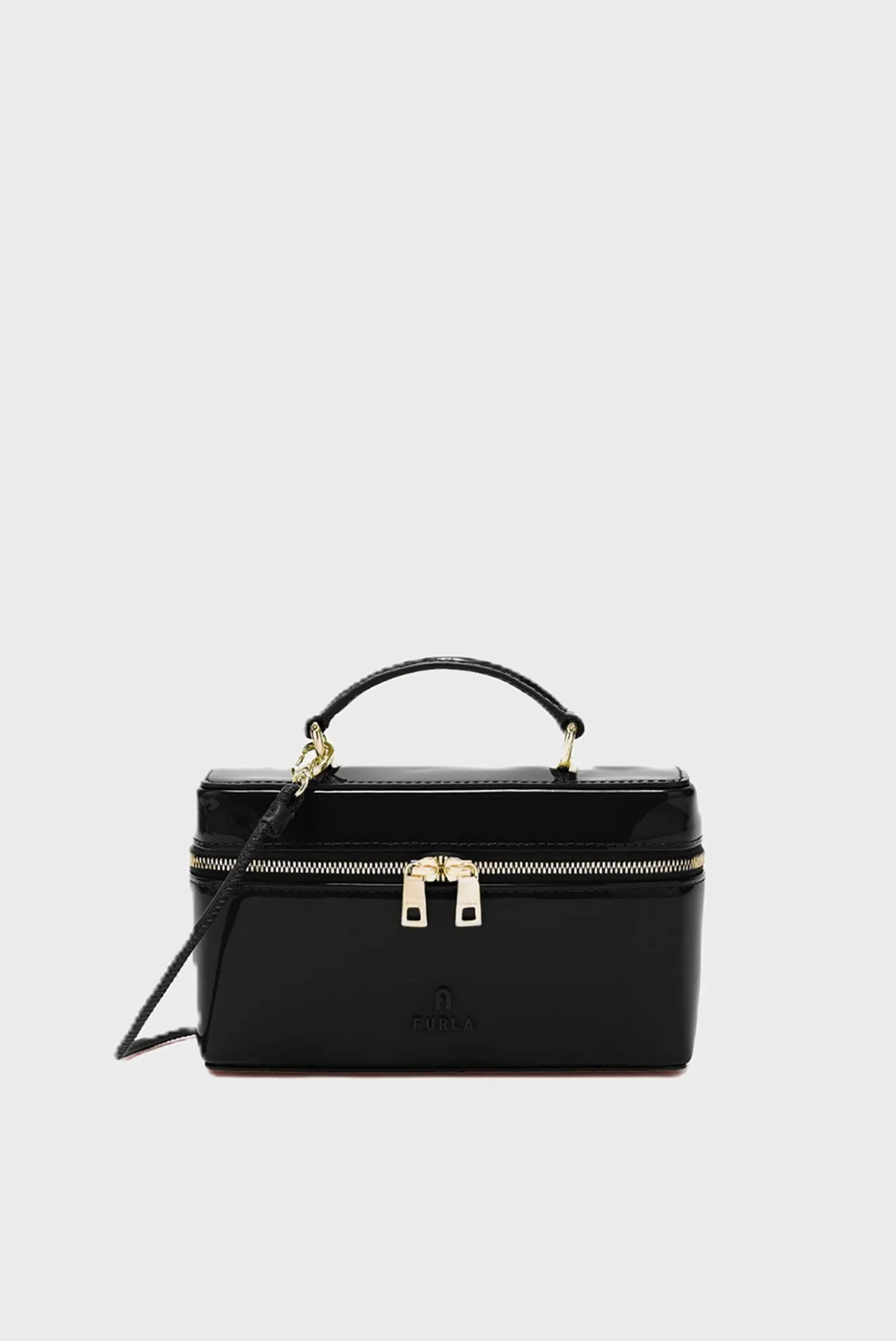 Женская черная кожаная сумка 1