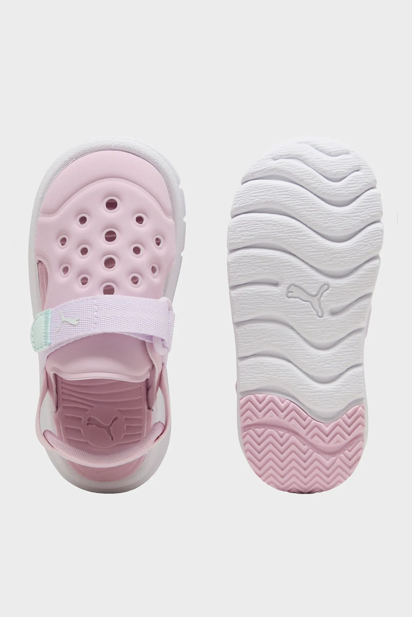 Детские пудровые сандалии PUMA Evolve Alternative Closure Sandals Baby 4