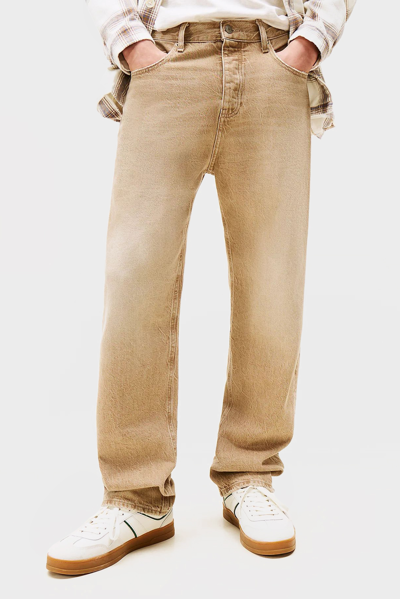 Мужские бежевые джинсы OTIS Бежевый 34-32 Tommy Jeans DM0DM21856 Мужские бежевые джинсы OTIS Бежевый 34-32 Tommy Jeans DM0DM21856