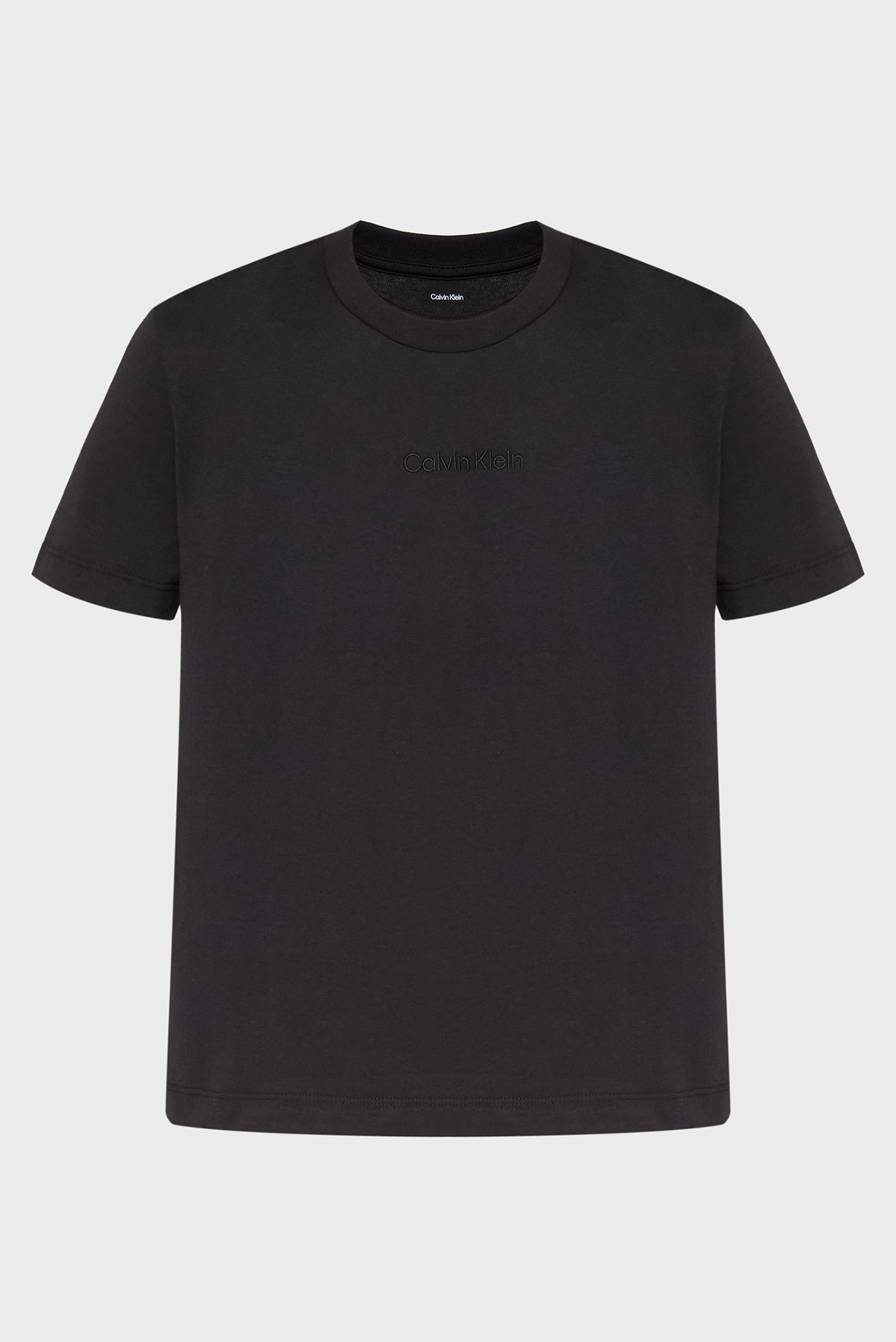 Женская черная футболка A - SS LOGO Черный M Calvin Klein LV044C905G Женская черная футболка A - SS LOGO Черный M Calvin Klein LV044C905G