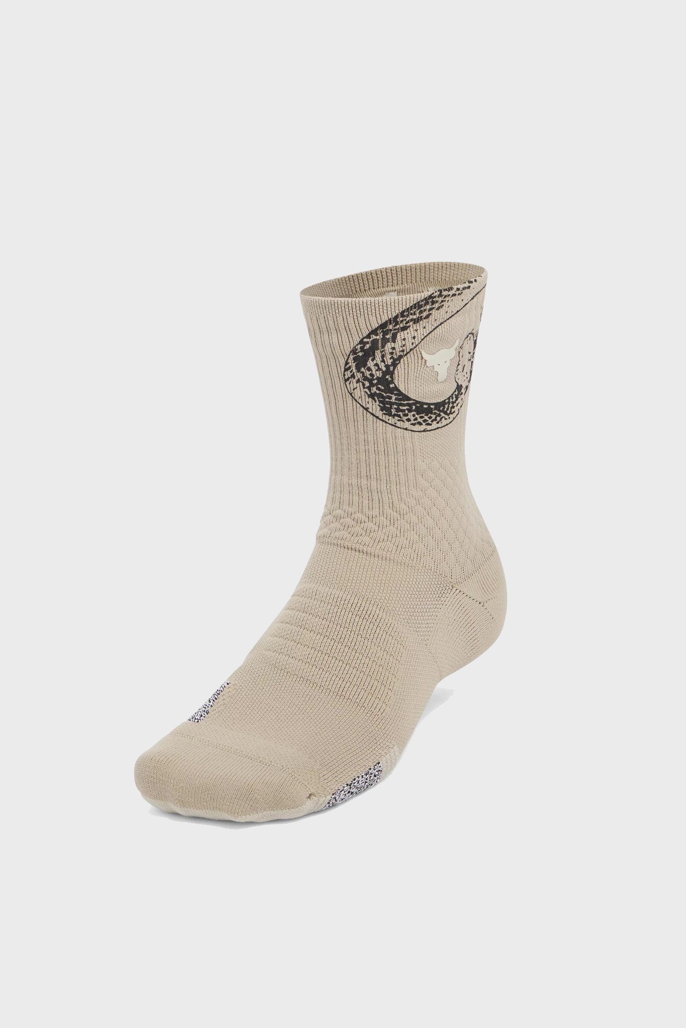 Бежевые носки UA P Rock AD Plymker 1pk Mid Бежевый 47.5-50.5 Under Armour 1376230-290 Бежевые носки UA P Rock AD Plymker 1pk Mid Бежевый 47.5-50.5 Under Armour 1376230-290