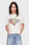 Женская белая футболка TJW BXY RAINBOW FLAG TEE