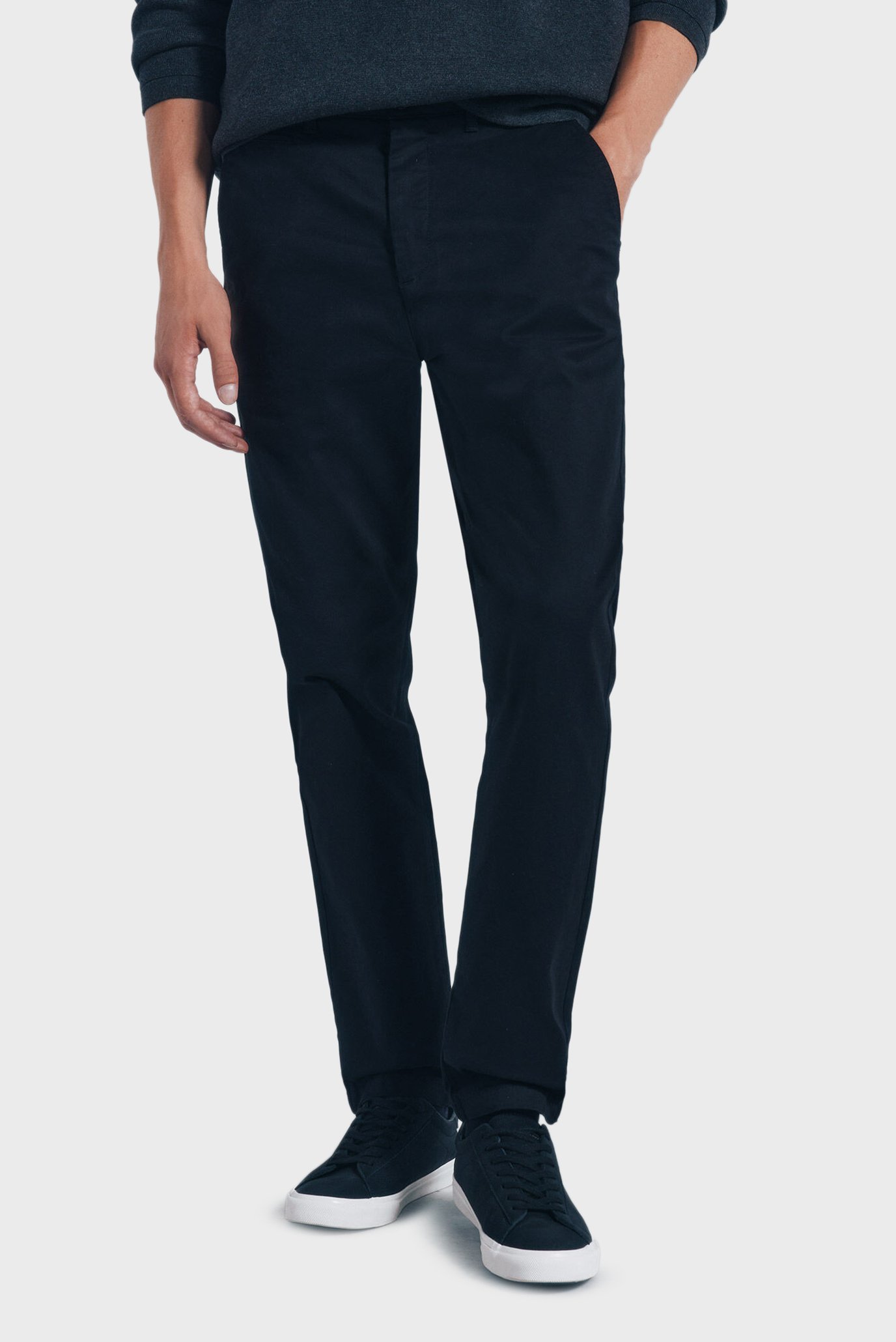 Мужские черные чиносы Slim fit Черный 38 SPRINGFIELD 1552731 Мужские черные чиносы Slim fit Черный 38 SPRINGFIELD 1552731