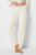 Женские белые велюровые брюки с узором RHEANNA