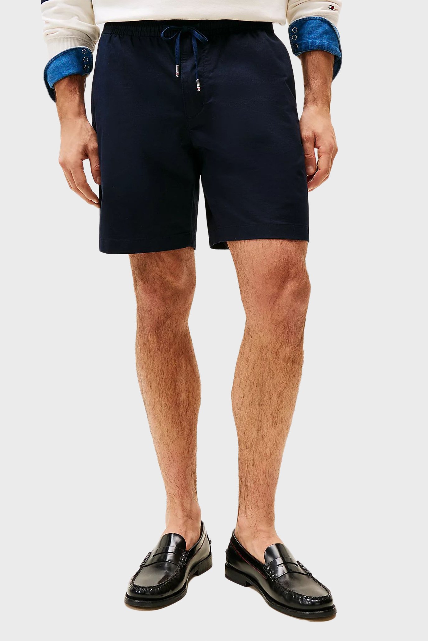 Мужские темно-синие шорты MERCER 7NC PO PAPERTOUCH Синий 31 Tommy Hilfiger MW0MW38845 Мужские темно-синие шорты MERCER 7NC PO PAPERTOUCH Синий 31 Tommy Hilfiger MW0MW38845