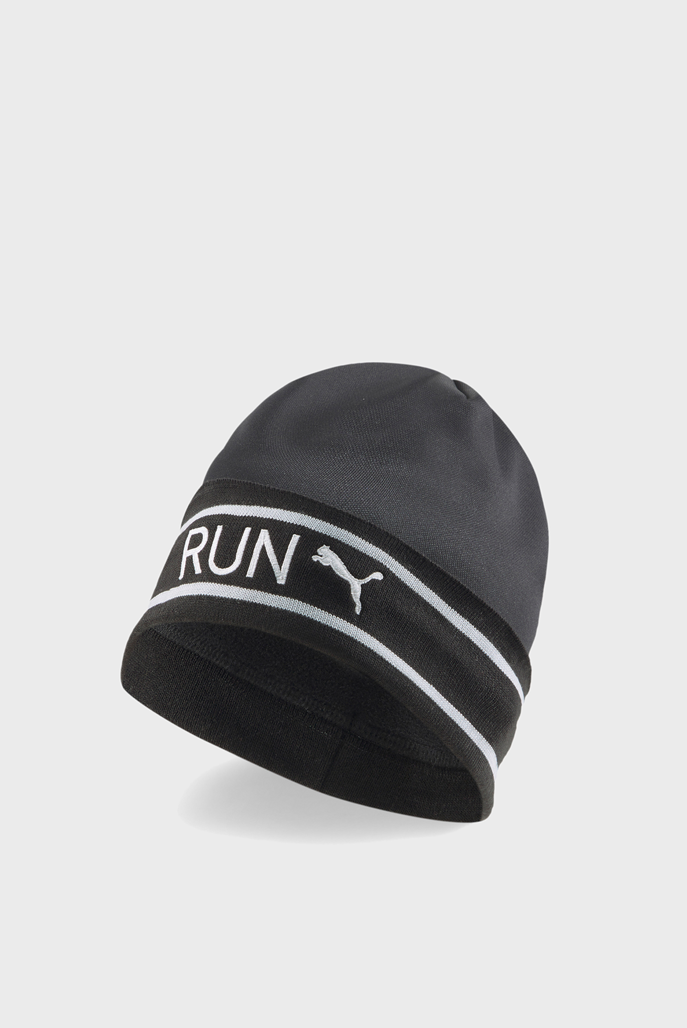 Чоловіча темно-сіра шапка Classic Running Cuff Beanie 1