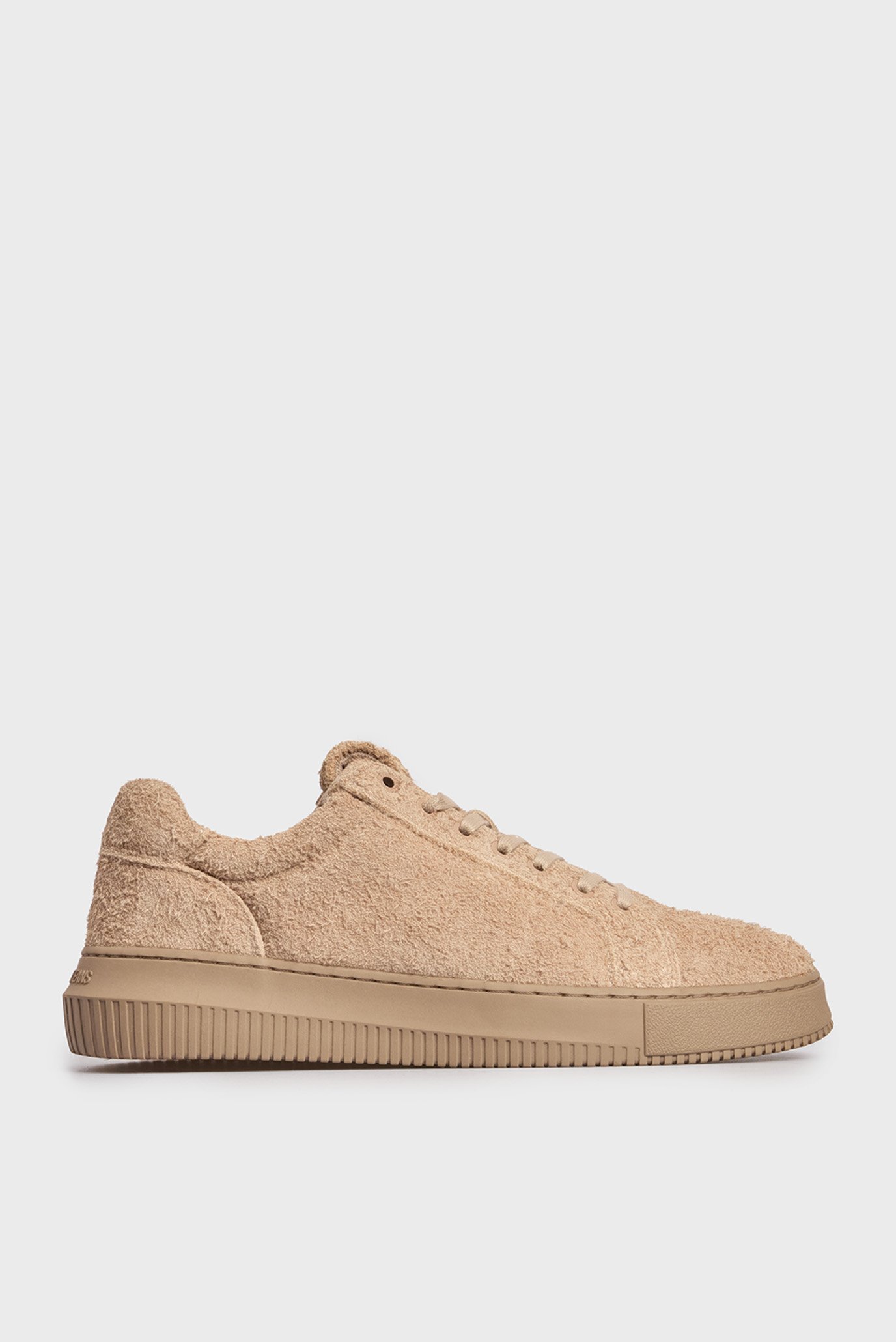 Чоловічі бежеві замшеві снікерси CHUNKY CUPSOLE LOW SUEDE 1