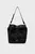 Жіноча чорна сумка bucket