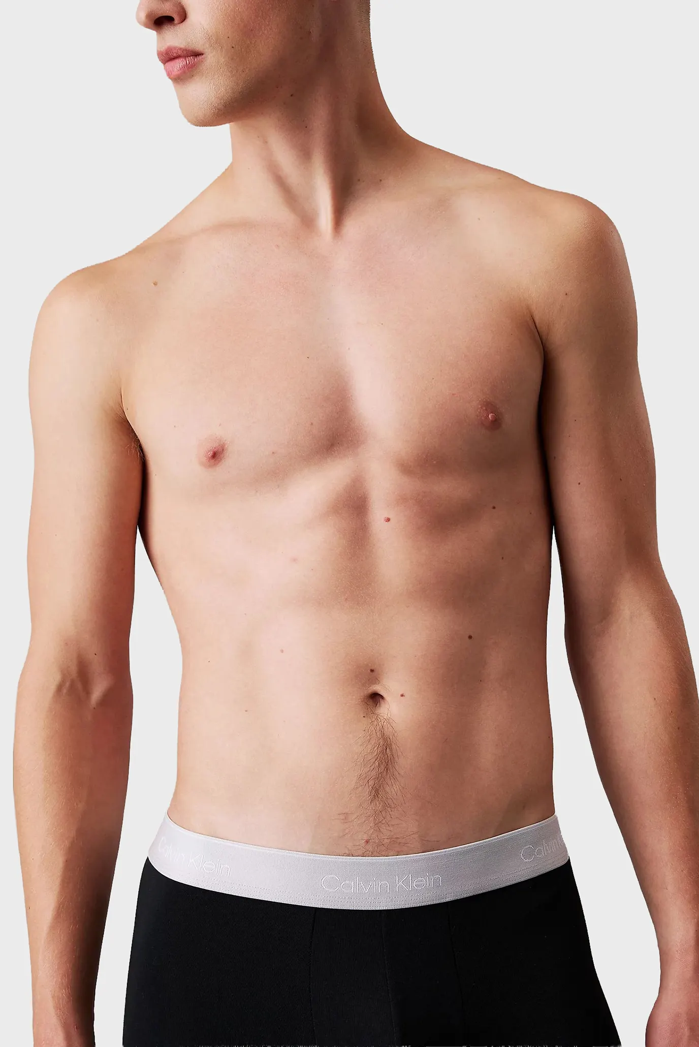 Мужские черные боксеры (3 шт) LOW RISE TRUNK 5