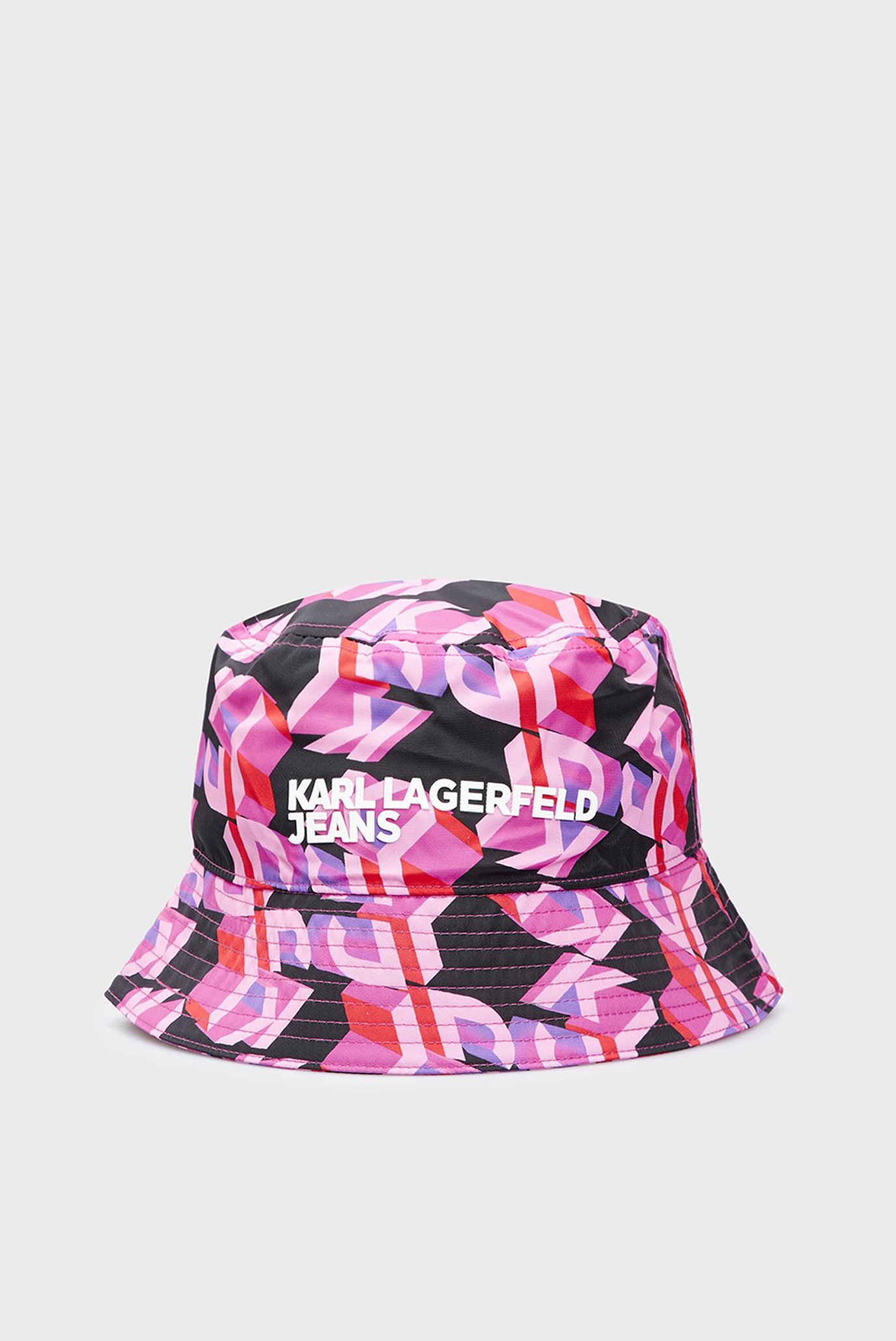 Женская панама с узором Monogram bucket hat 1