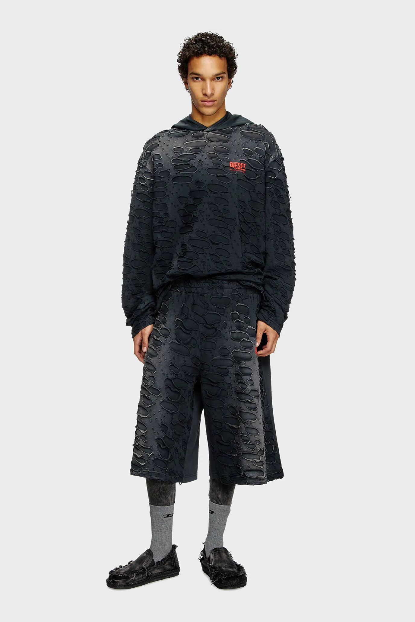 Чоловічі чорні шорти P-ECHIO-R1 2