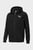 Чоловіче чорне худі Essentials Full-Zip Logo Men's Hoodie