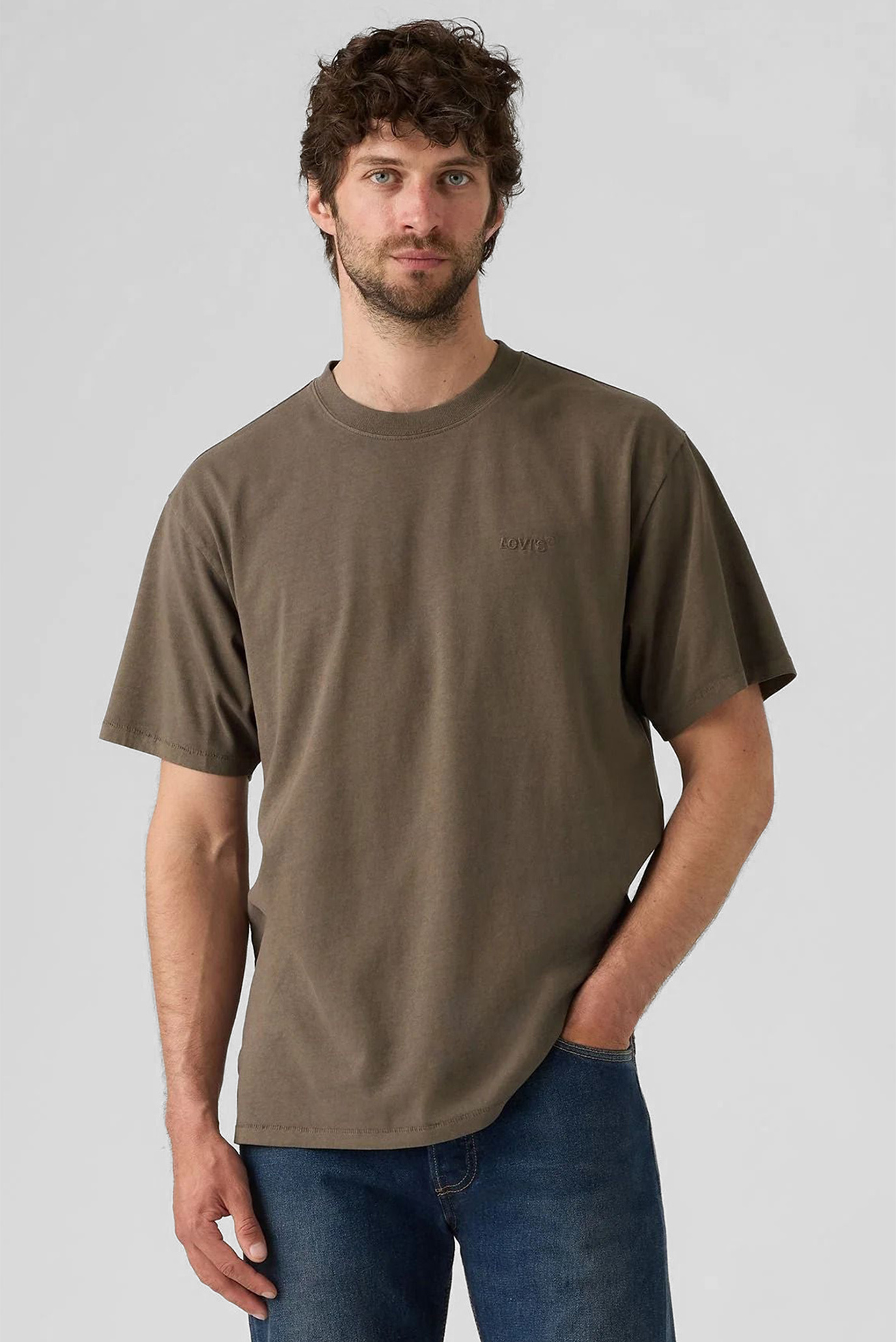 Мужская коричневая футболка Коричневый XXL Levi’s® A0637;0175 Мужская коричневая футболка Коричневый XXL Levi’s® A0637;0175