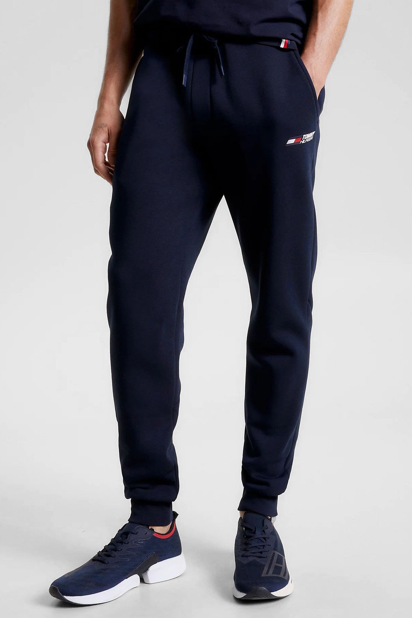 Мужские темно-синие спортивные брюки ESSENTIAL SWEATPANTS 1