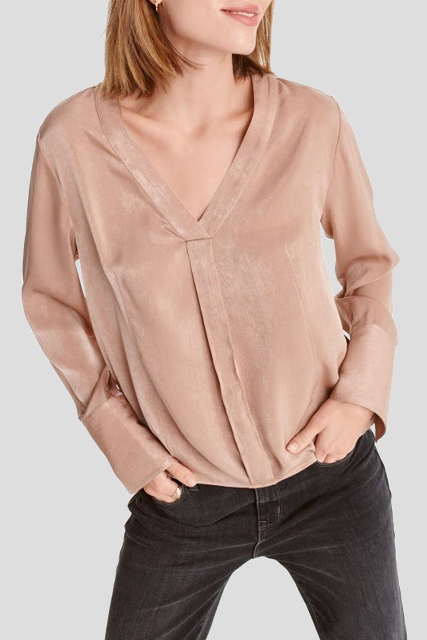 Женская бежевая блуза Бежевый XS DKNY P3AANQDA Женская бежевая блуза Бежевый XS DKNY P3AANQDA