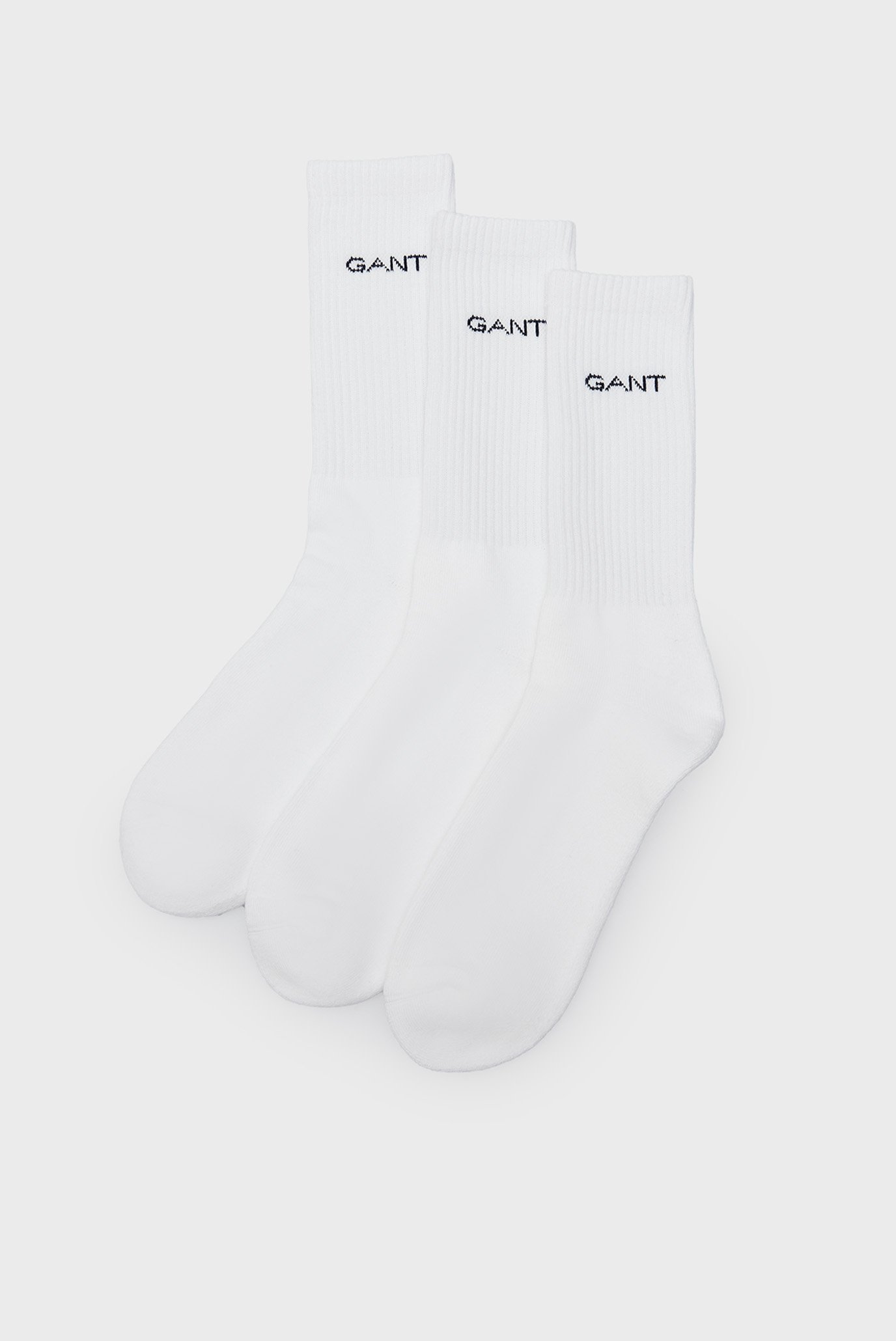 Чоловічі білі шкарпетки (3 пари) SPORT SOCKS 1