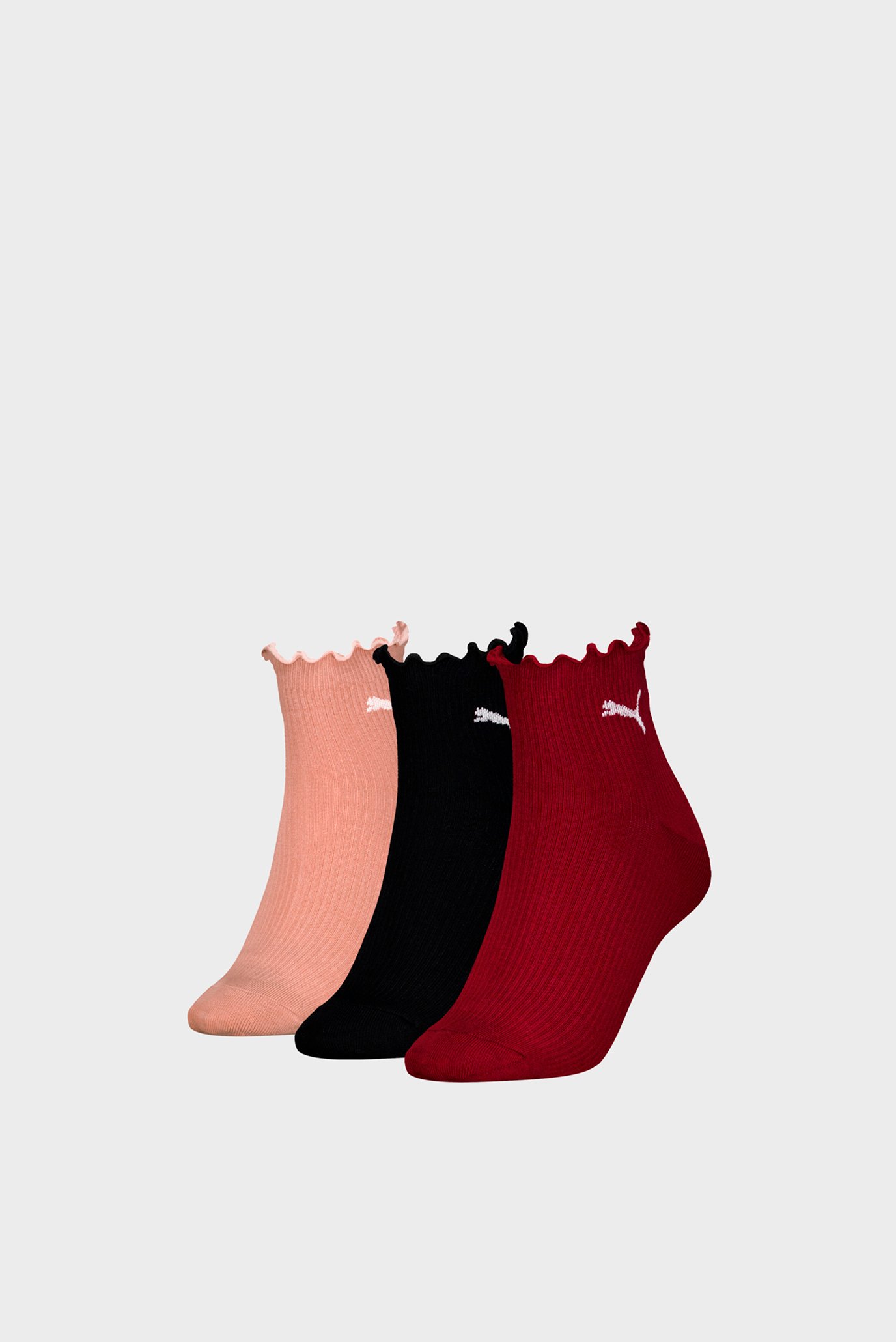 Жіночі шкарпетки (3 пари) PUMA Women's Quarter Socks 3 pack 1