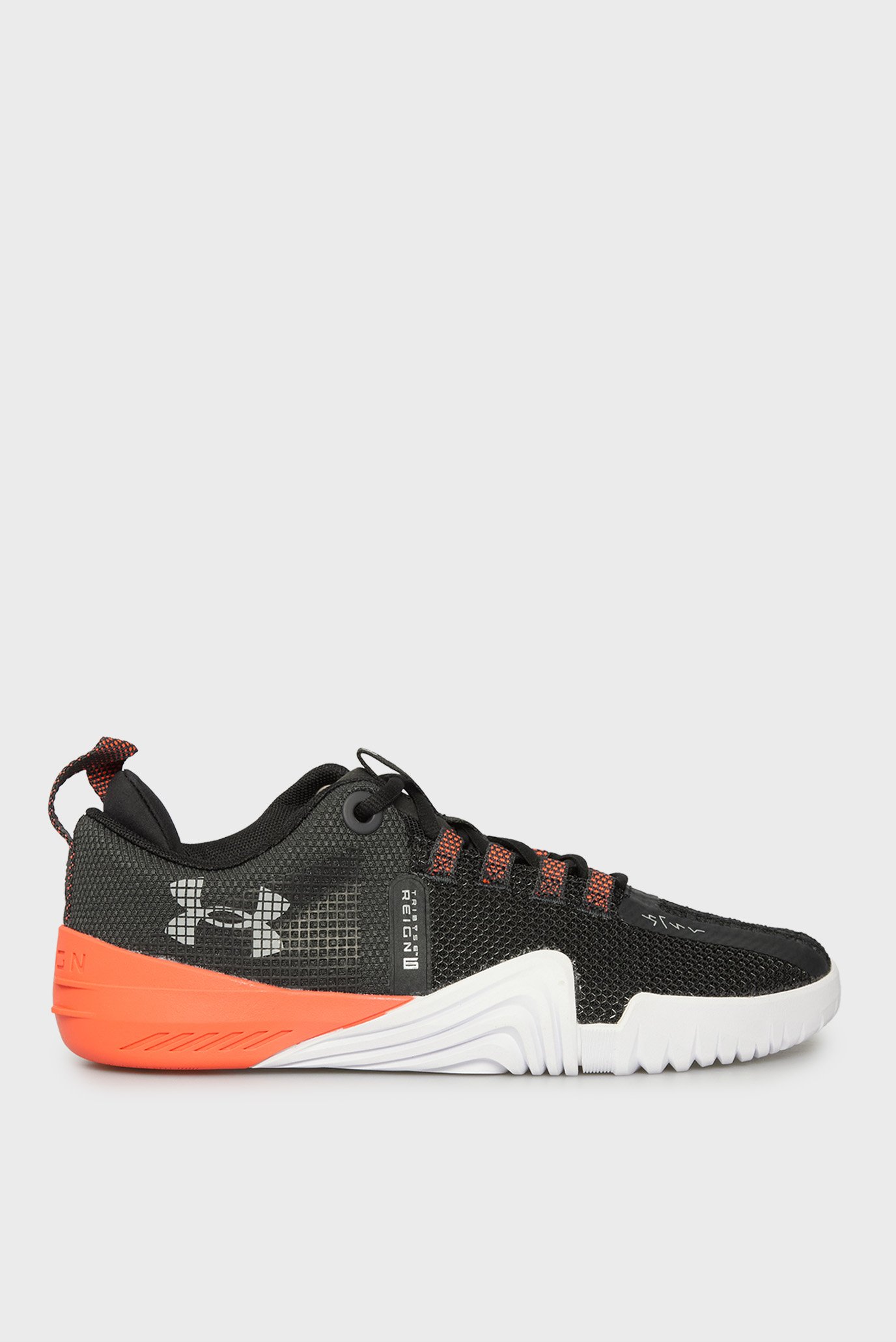 Мужские черные кроссовки UA TriBase Reign 6 Черный 12 Under Armour 3027341-016 Мужские черные кроссовки UA TriBase Reign 6 Черный 12 Under Armour 3027341-016