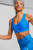 Жіночий блакитний топ High Impact Ultraform Running Bra Women