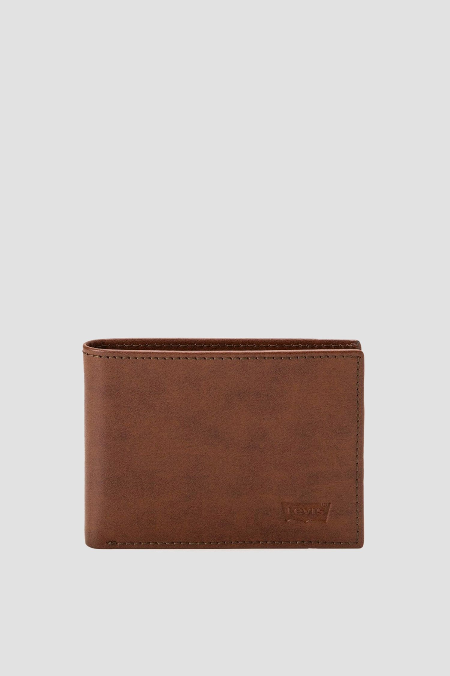 Коричневий шкіряний гаманець 1