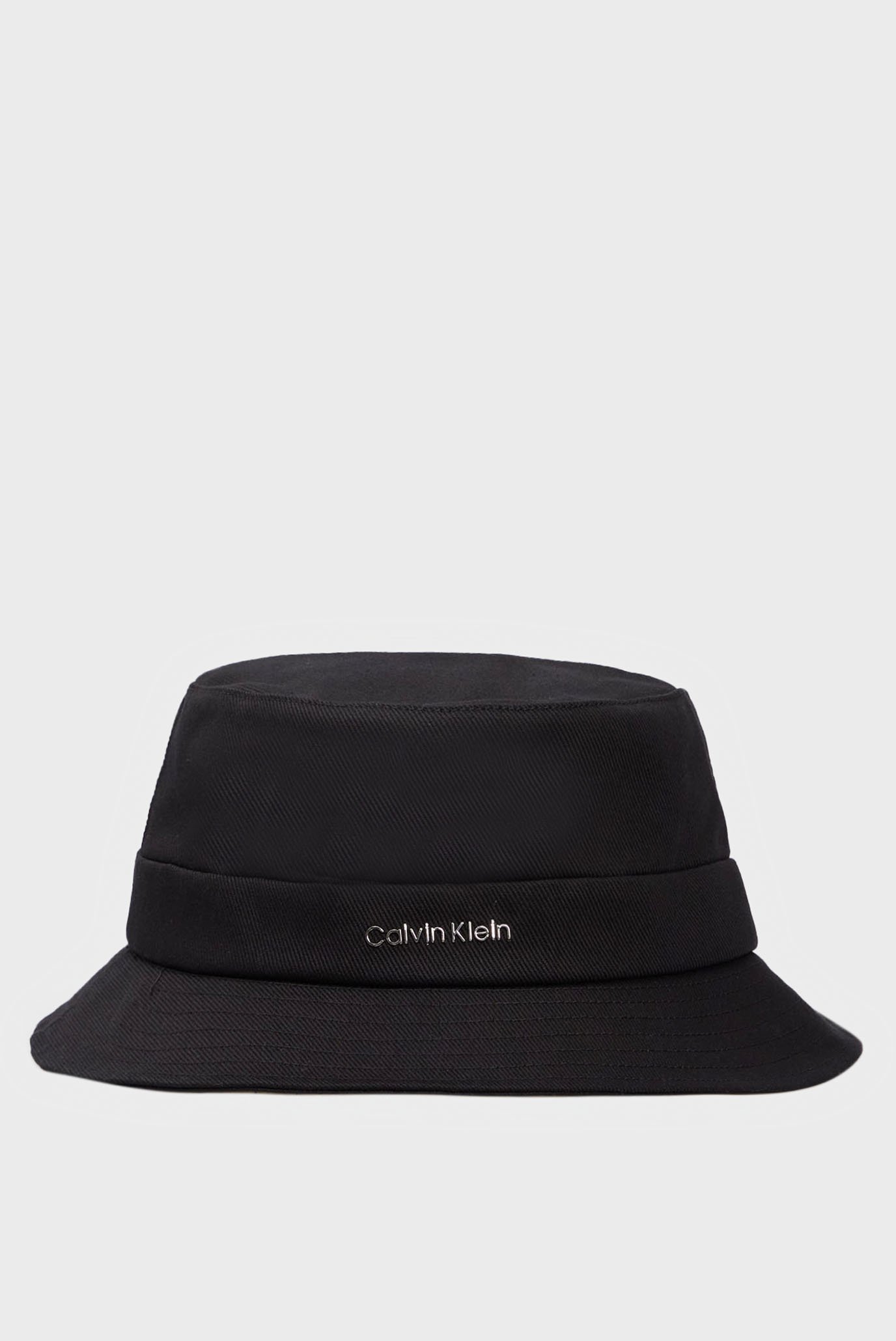 Женская черная панама BACK TIE COTTON TWILL BUCKET 1