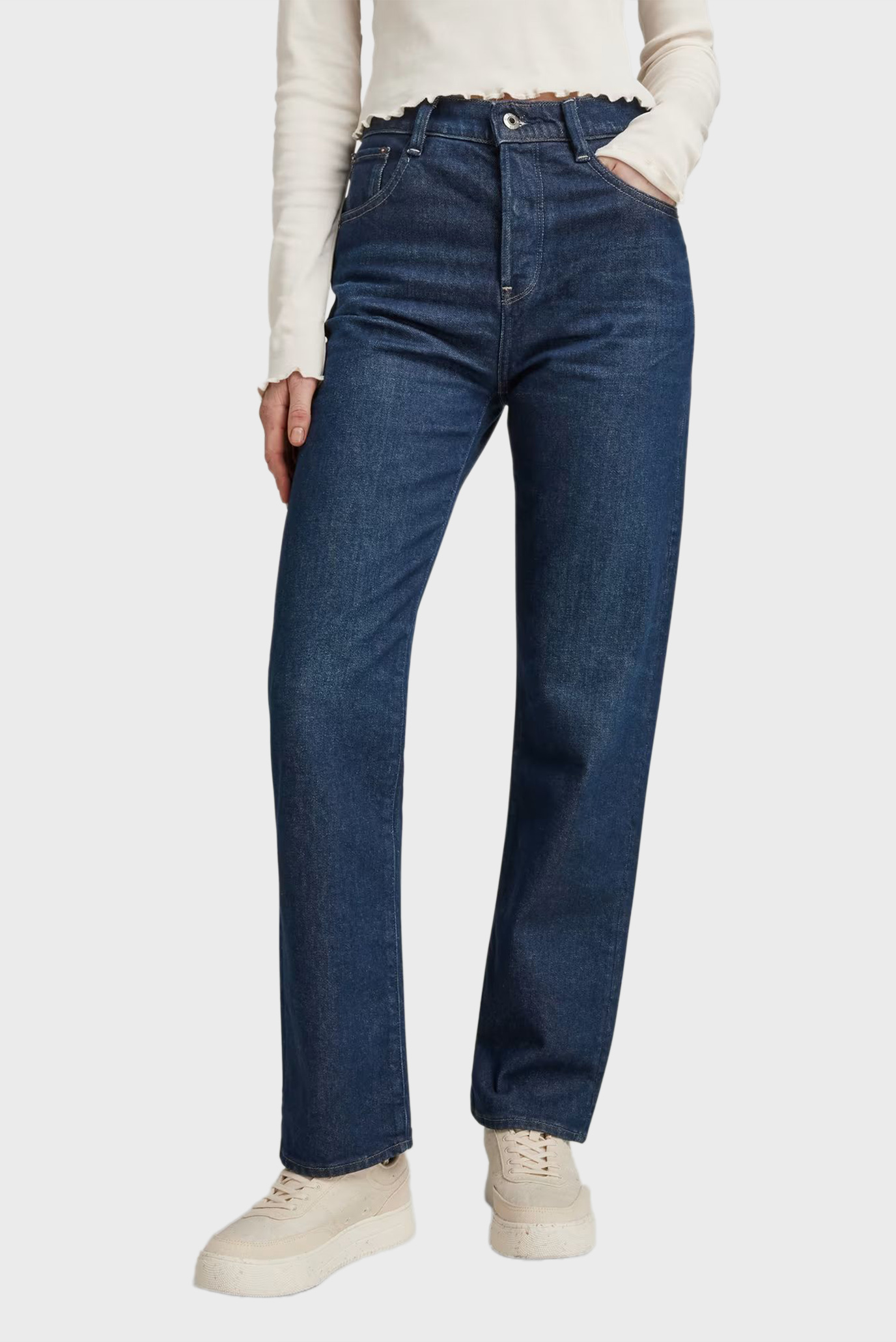 Женские синие джинсы Viktoria High Straight Wmn Синий 24-30 G-Star RAW D23959,D503 Женские синие джинсы Viktoria High Straight Wmn Синий 24-30 G-Star RAW D23959,D503