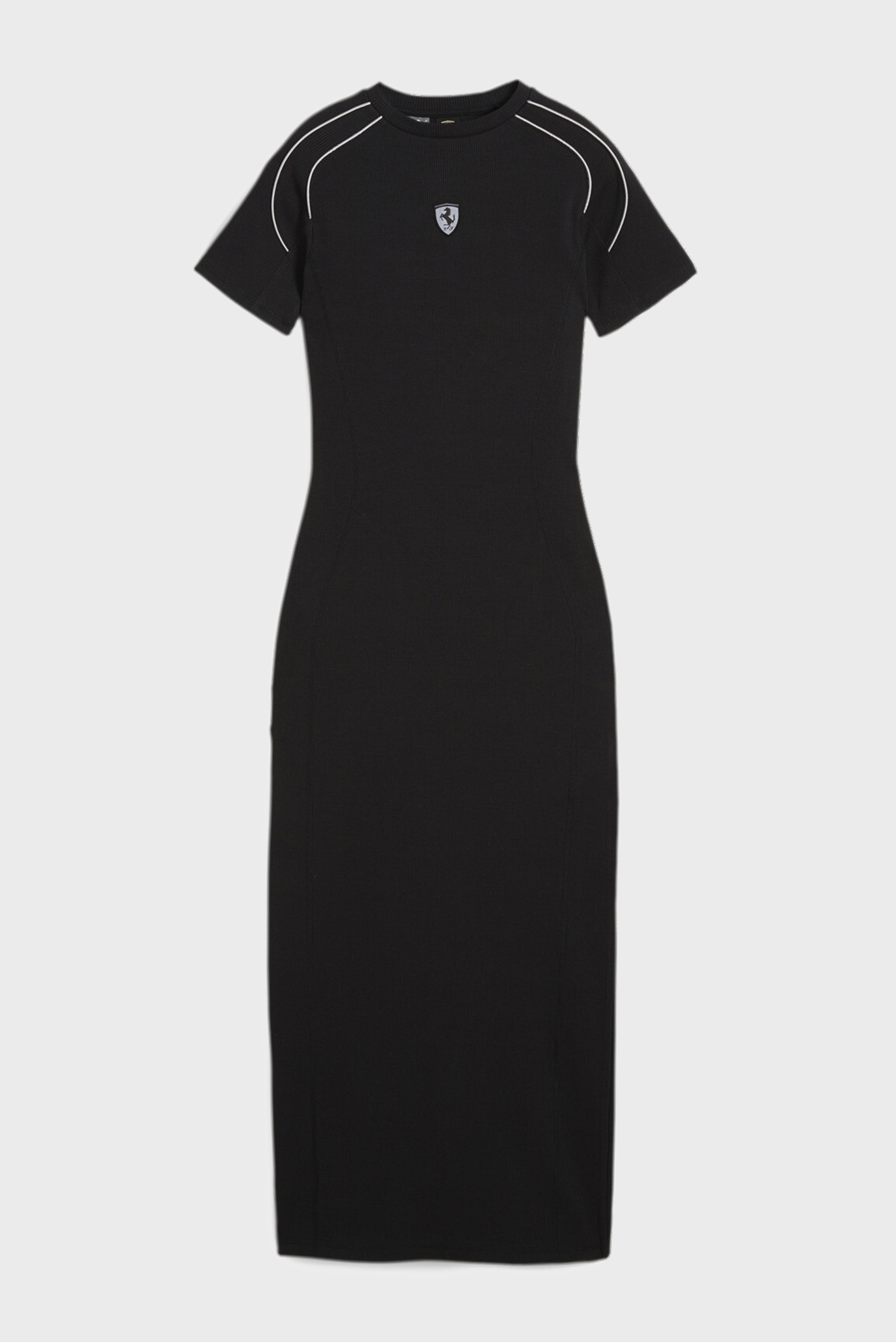 Женское черное платье Scuderia Ferrari Style Women's Dress 1