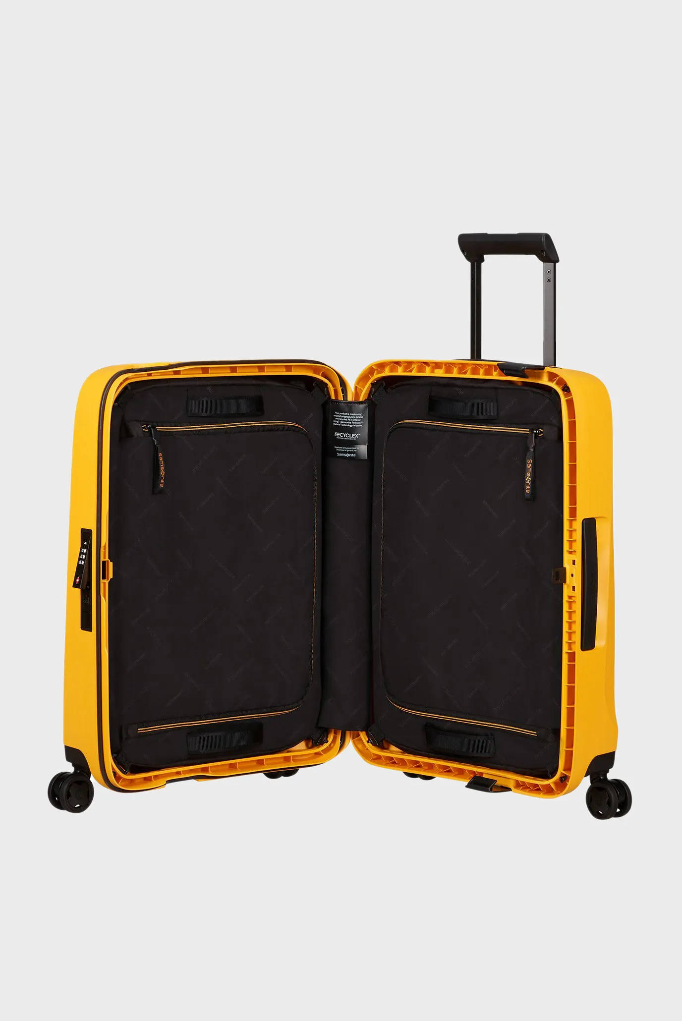 Жовта валіза 55 см ESSENS RADIANT YELLOW 3