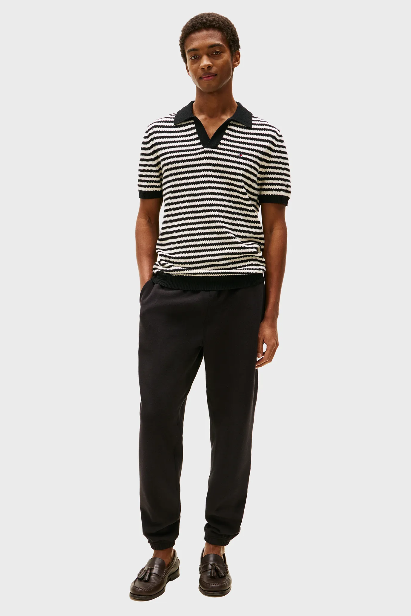 Чоловічі чорні спортивні штани MONOGRAM 2