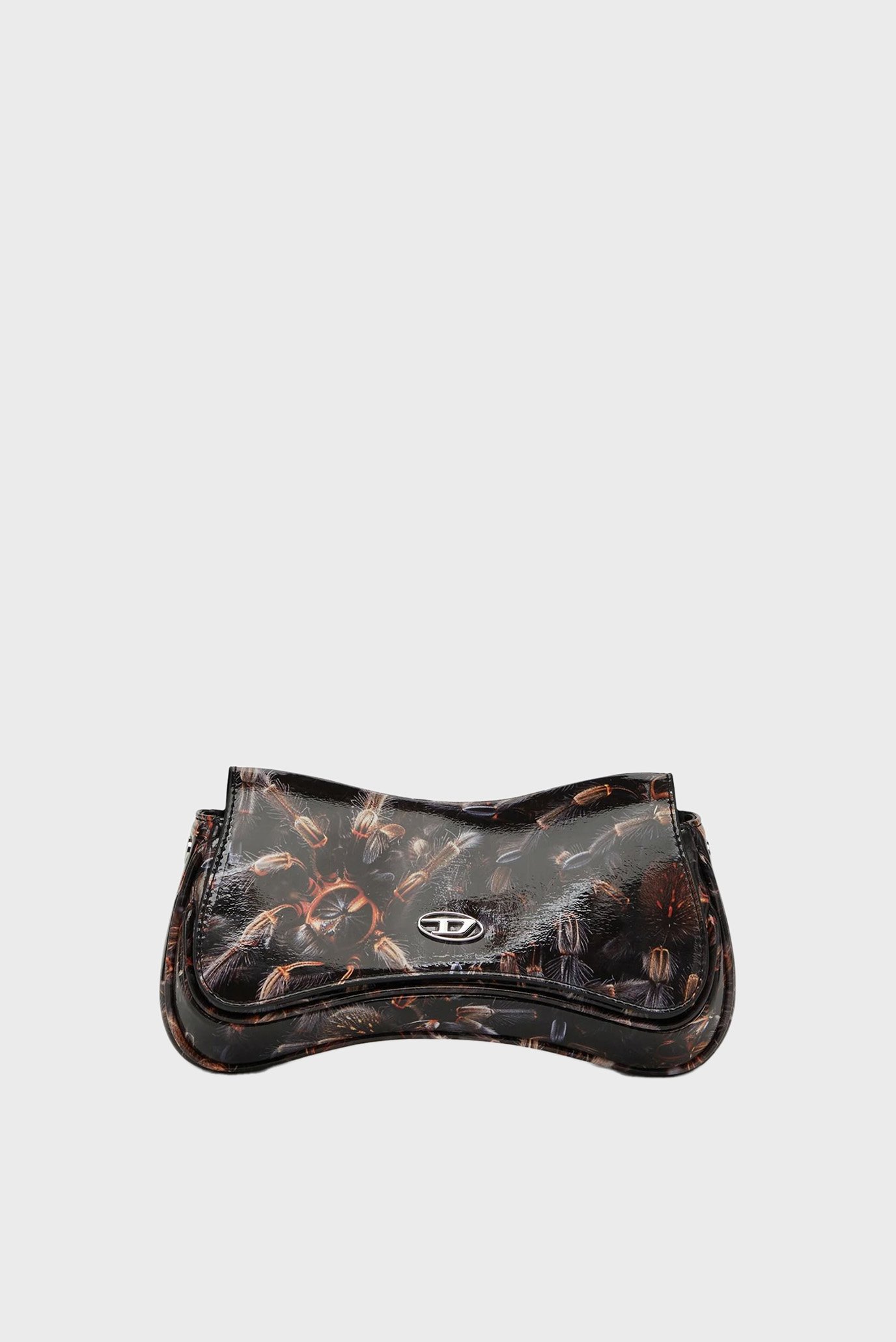 Женская черная сумка с узором PLAY CLUTCH Черный ONESIZE Diesel X10202 P6019 Женская черная сумка с узором PLAY CLUTCH Черный ONESIZE Diesel X10202 P6019