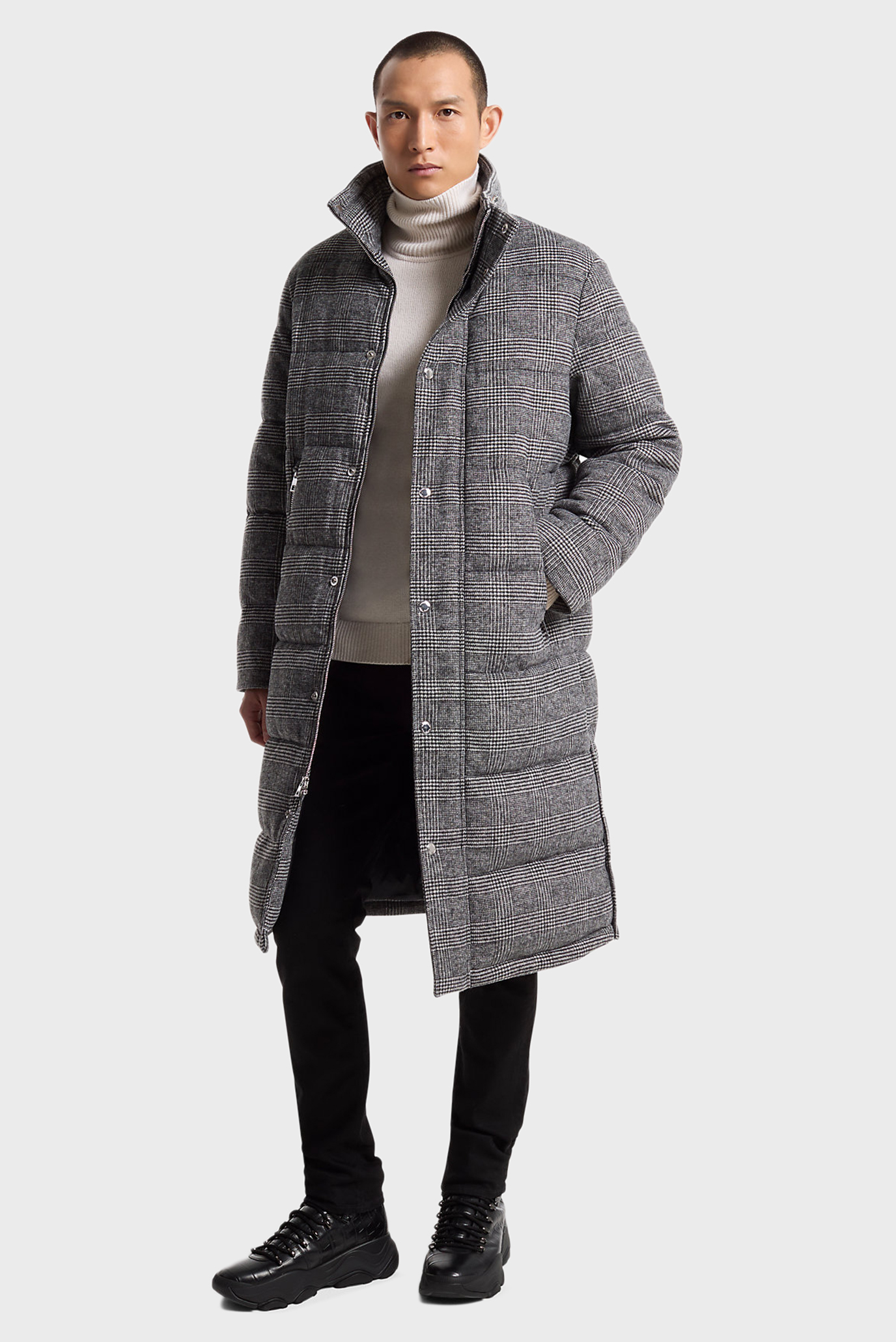 Мужская куртка в клетку PRINCE OF WALES SLEEPER Разноцветный L Michael Kors CF4202FFF1 Мужская куртка в клетку PRINCE OF WALES SLEEPER Разноцветный L Michael Kors CF4202FFF1