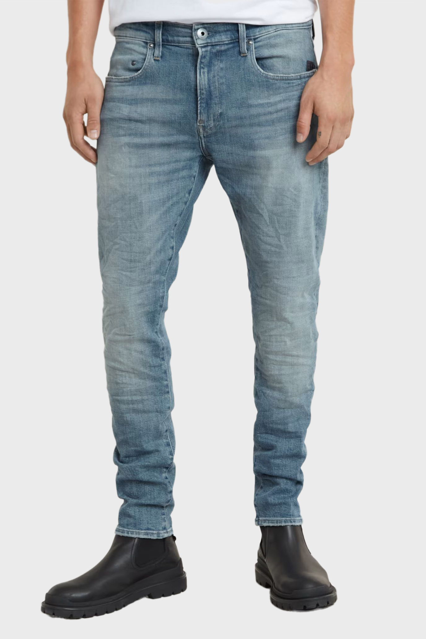 Мужские голубые джинсы Revend FWD Голубой 28-32 G-Star RAW D20071,D440 Мужские голубые джинсы Revend FWD Голубой 28-32 G-Star RAW D20071,D440