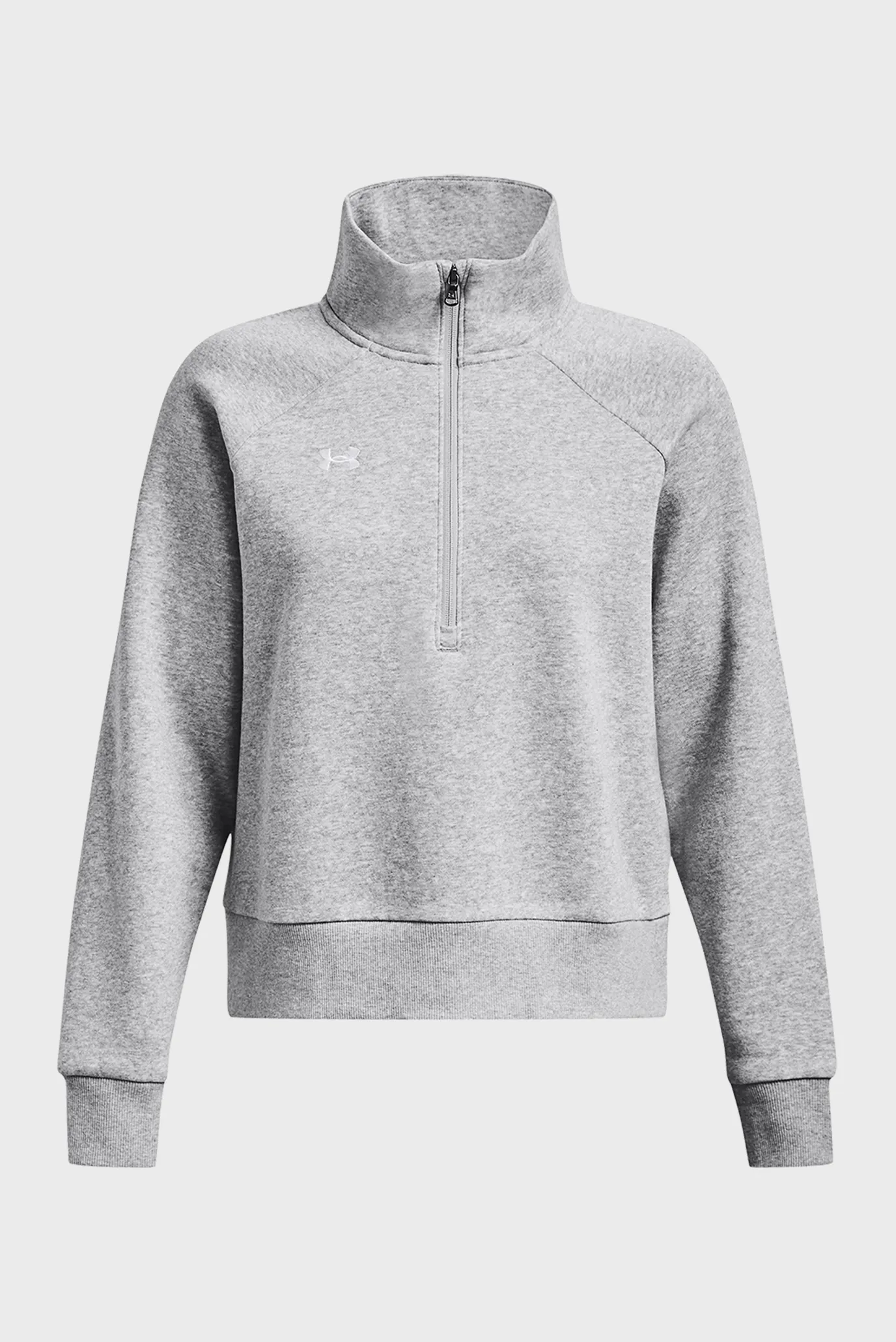 Жіноча сіра спортивна кофта UA Rival Fleece HZ 5