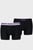 Чоловічі чорні боксери (2 шт) Placed Log Boxer Shorts