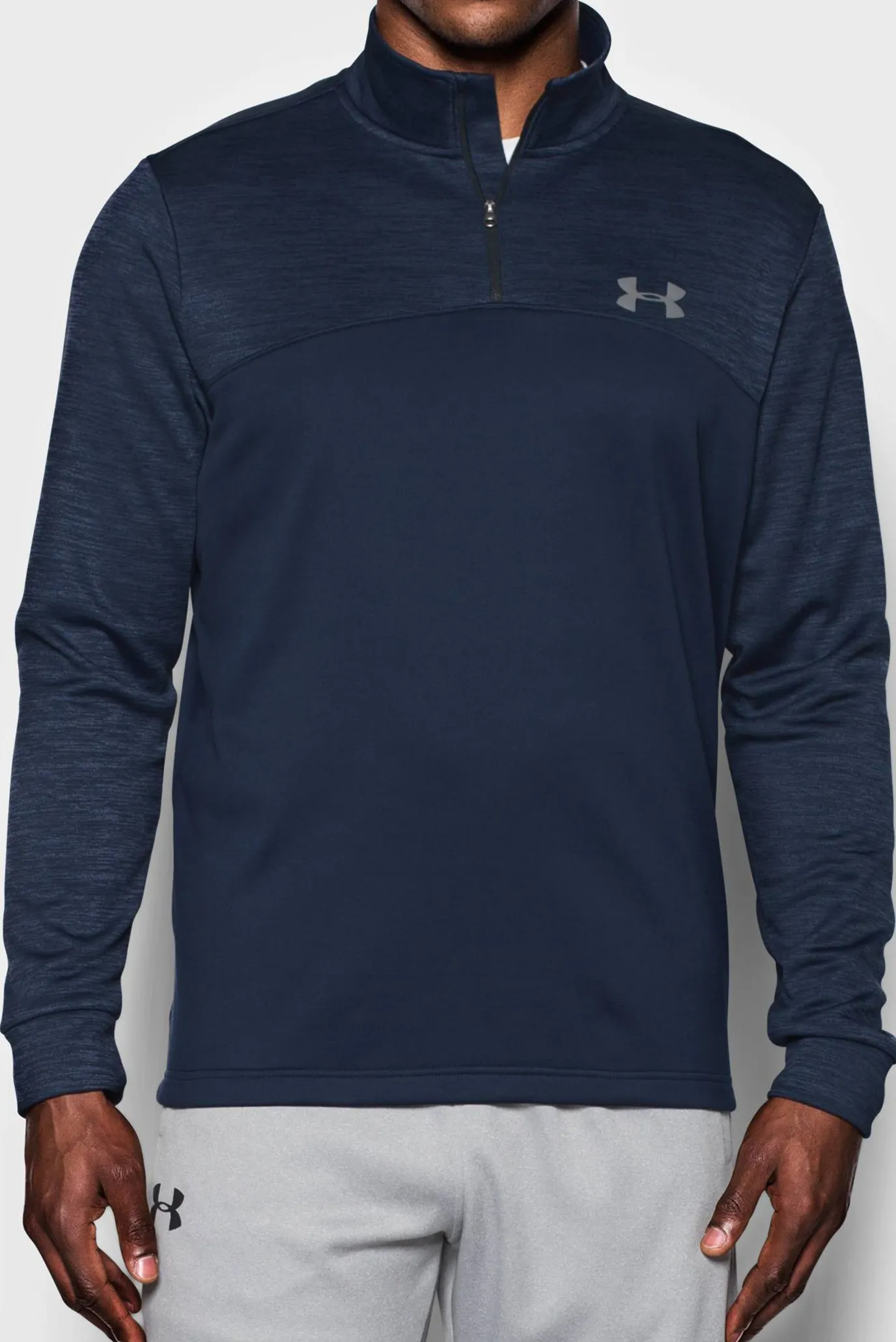 under armour fleece half zip pullover