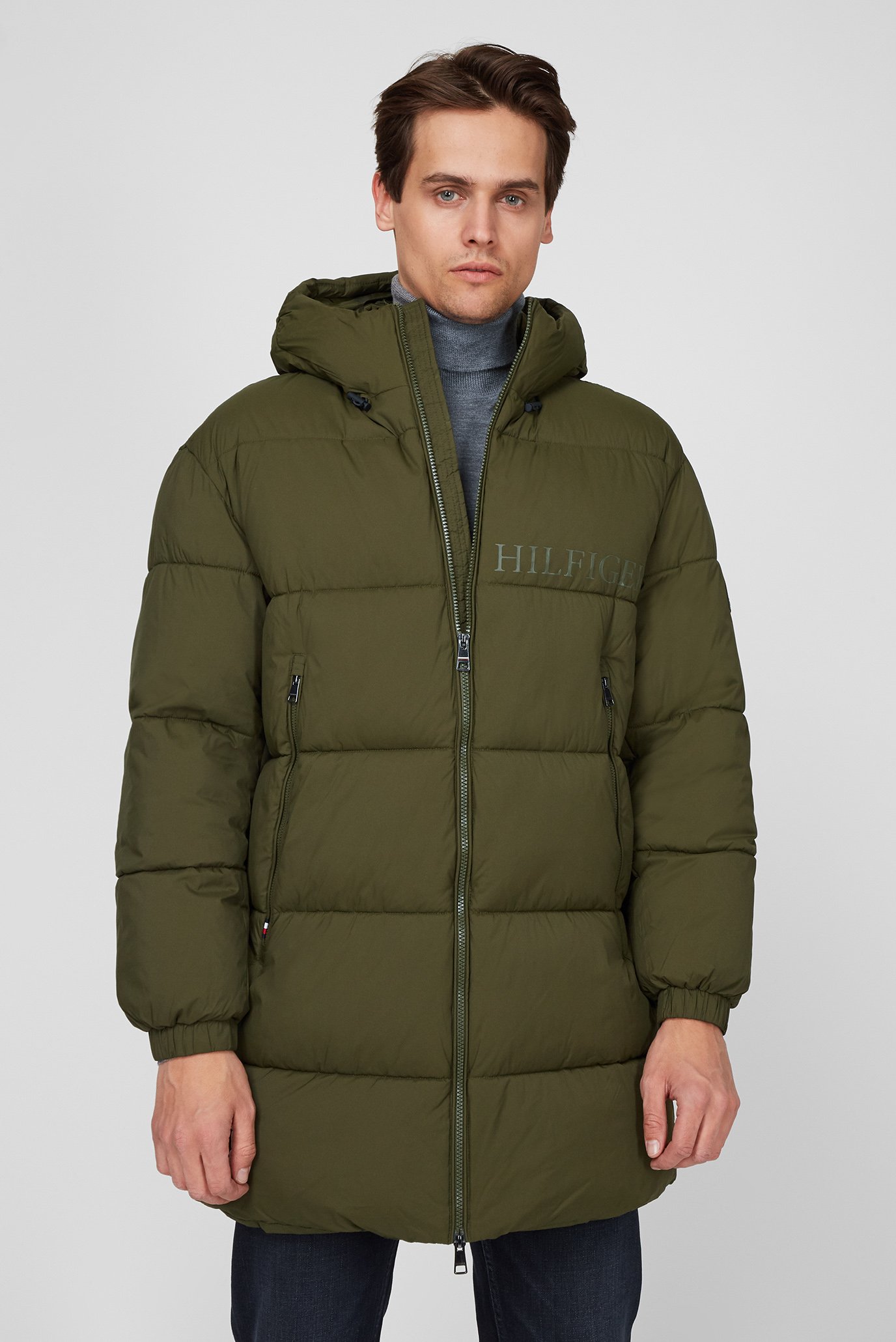 Чоловіча зелена куртка HIGH LOFT PARKA 1