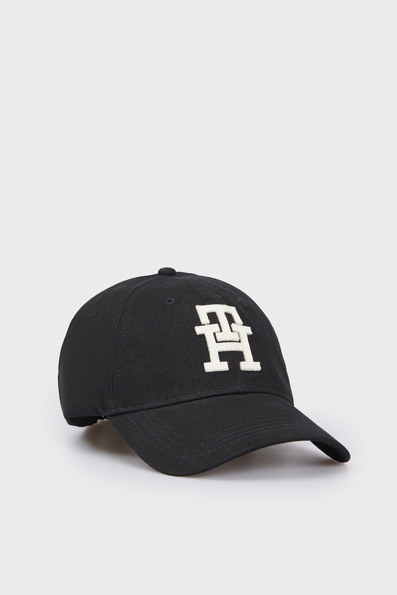 Мужская черная кепка TH IMD COTTON 6 PANEL CAP Черный ONESIZE Tommy Hilfiger AM0AM13009