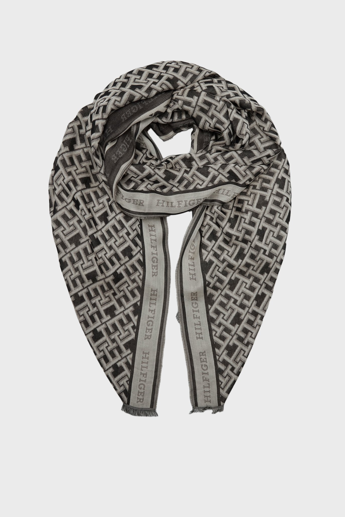Жіночий шарф з візерунком TH CONTEMPORARY MONO CB SCARF 1